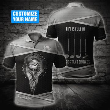 Custom Golf Polo Shirtolf Apparel, Golf Gift For Men