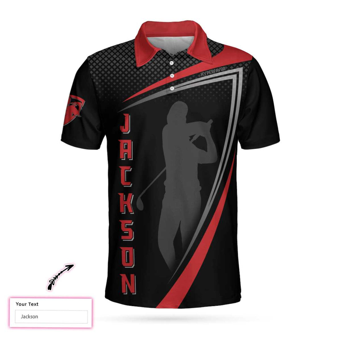 Personalized Men's Polo ShirtGolfing Apparel, Golf Clothing, Mens Golf Gift