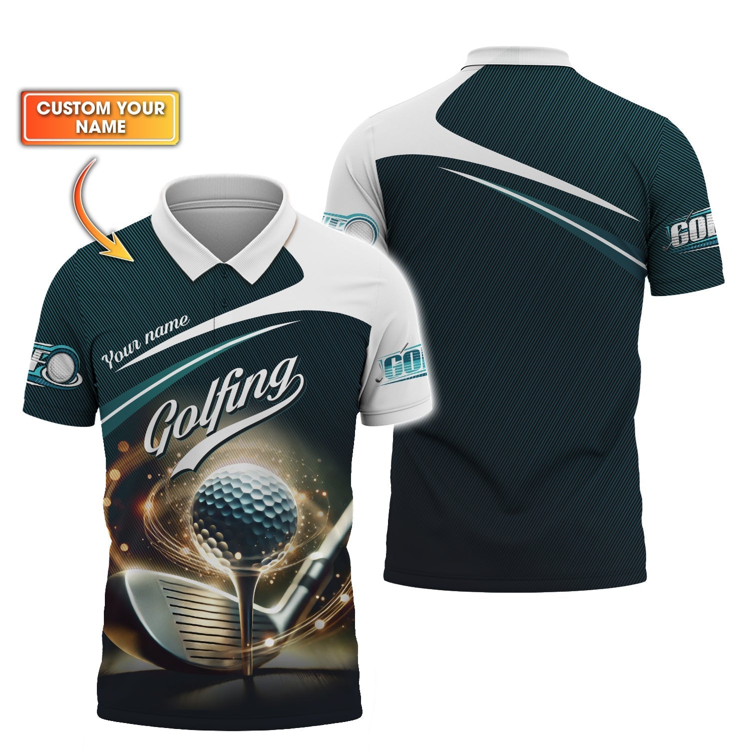 Custom Golf Polo Shirtolfing Apparel, Gift For Golfers