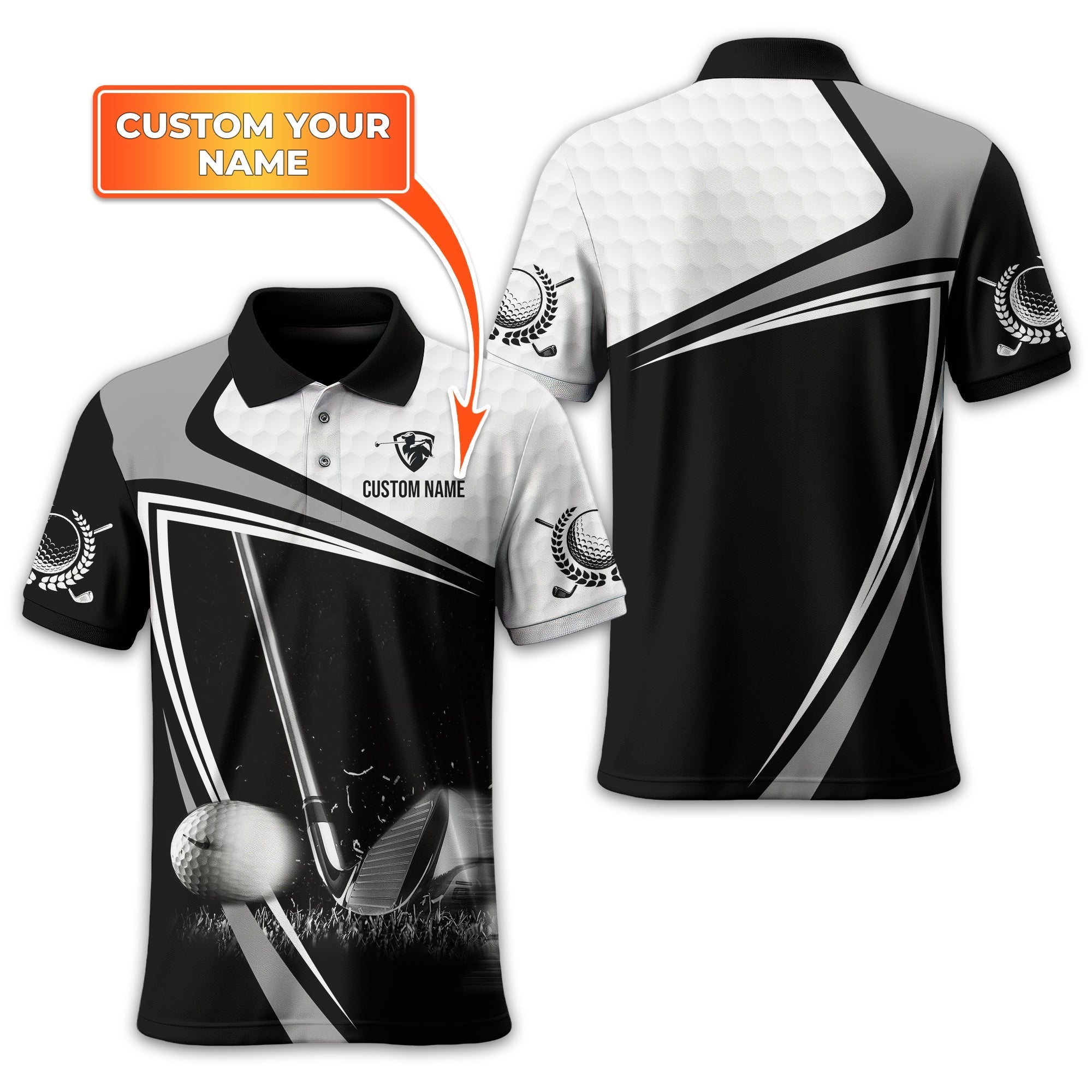 Custom Golf Polo ShirtFunny Golf Shirt, Gift For Golfers