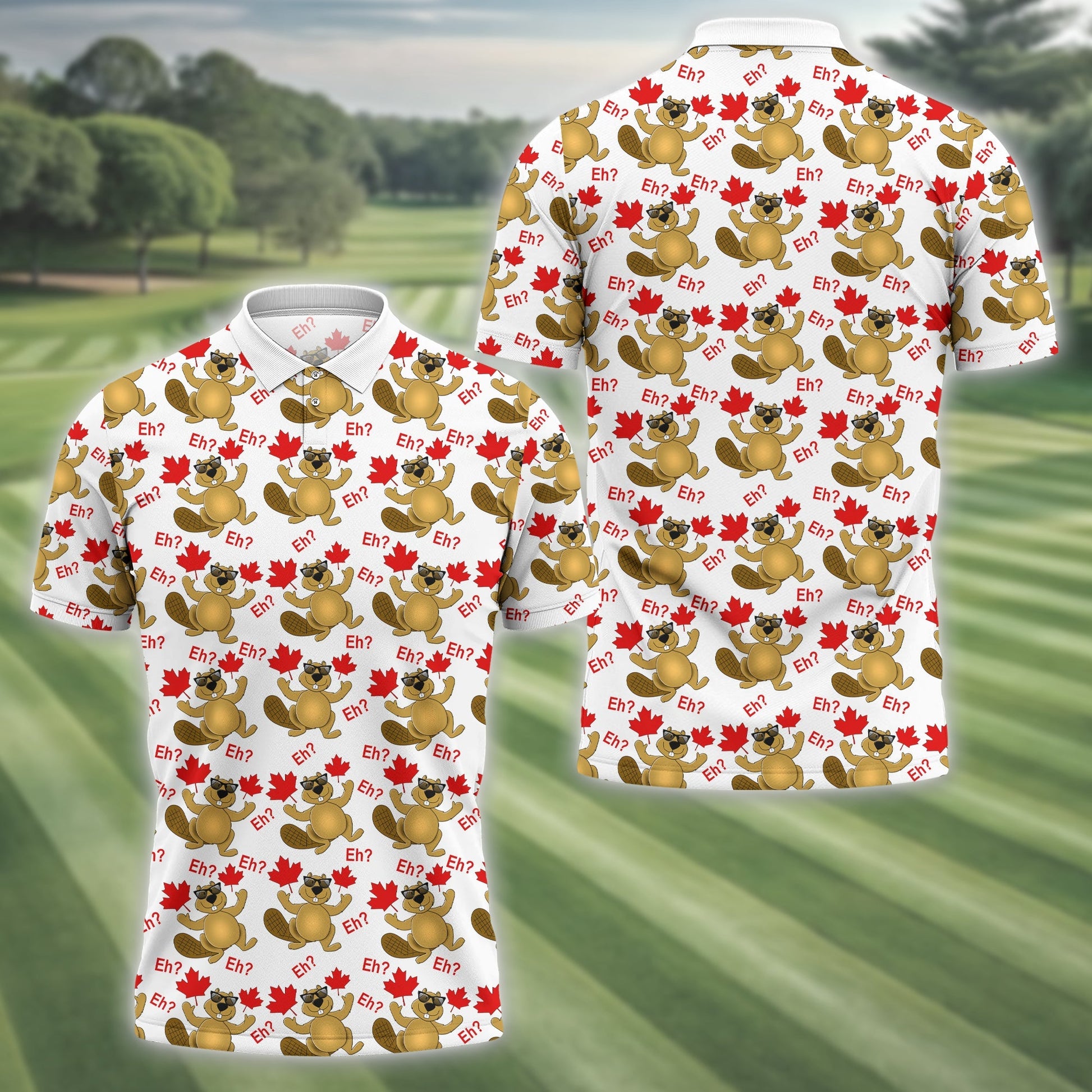 Hey Dude! Golfing Men's Golf Polo ShirtGolfing Apparel, Mens Golf Gift