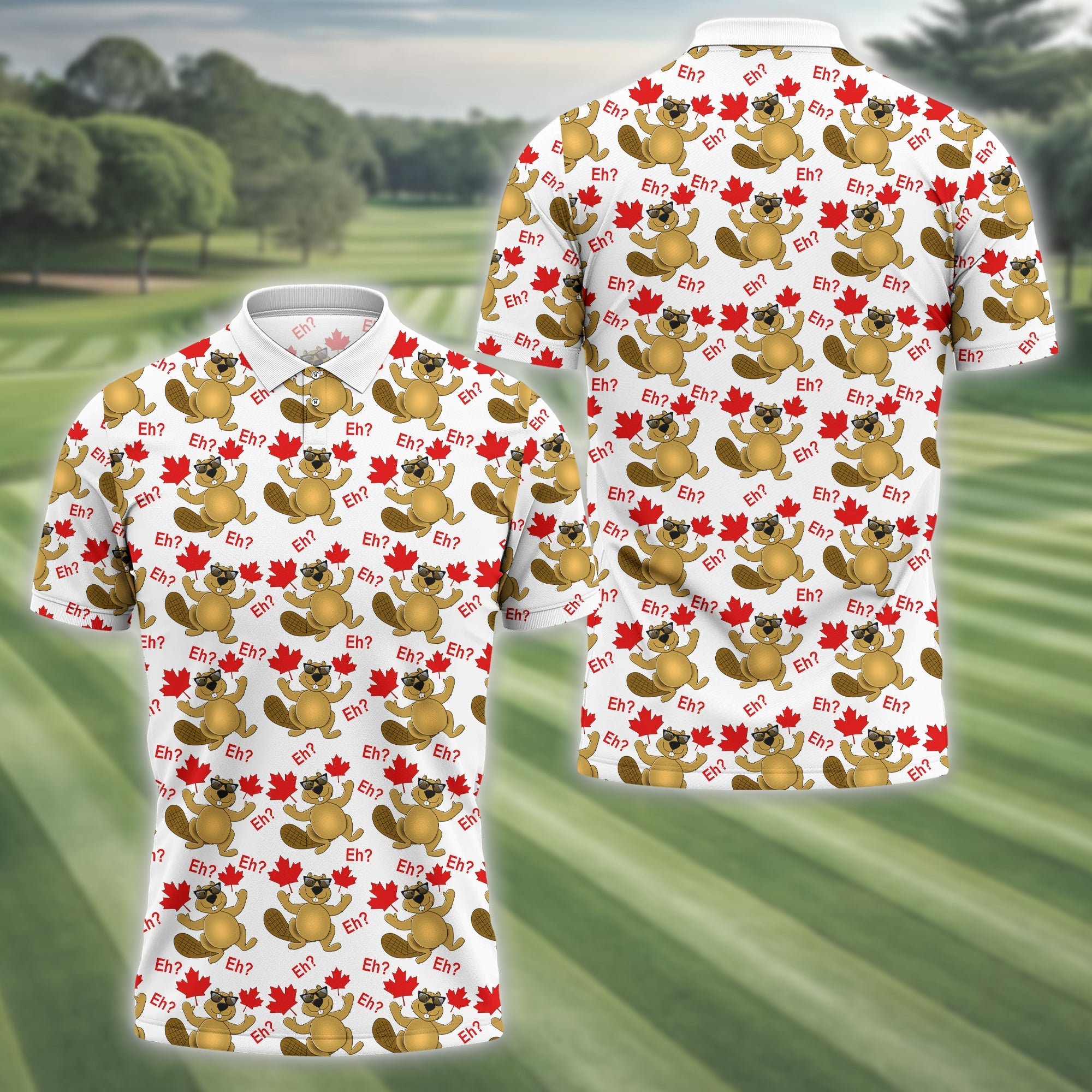Hey Dude! Golfing Men's Golf Polo ShirtGolfing Apparel, Mens Golf Gift