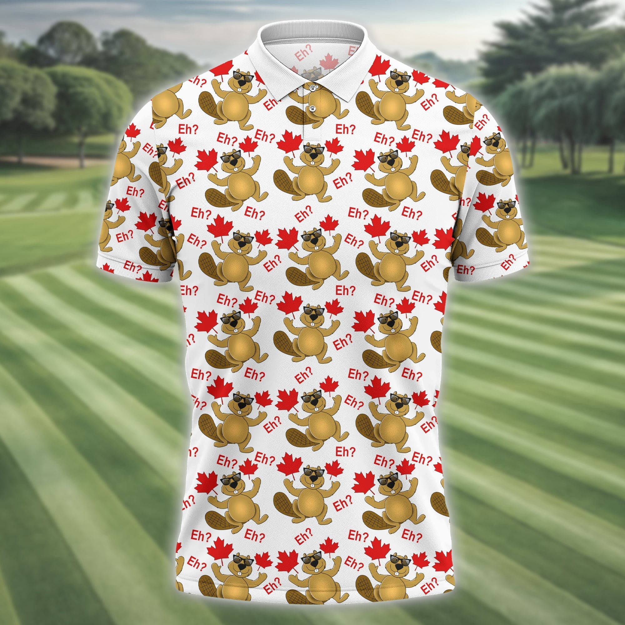Hey Dude! Golfing Men's Golf Polo ShirtGolfing Apparel, Mens Golf Gift