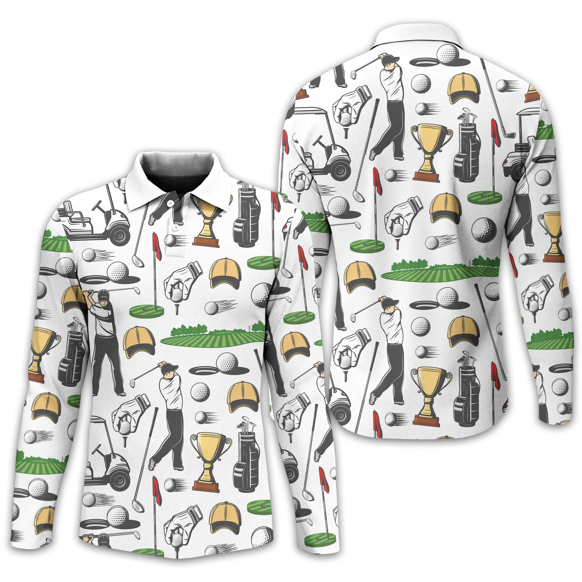 Equipment Men's Golf Polo ShirtFunny Golf Shirt, Gift For Golfers