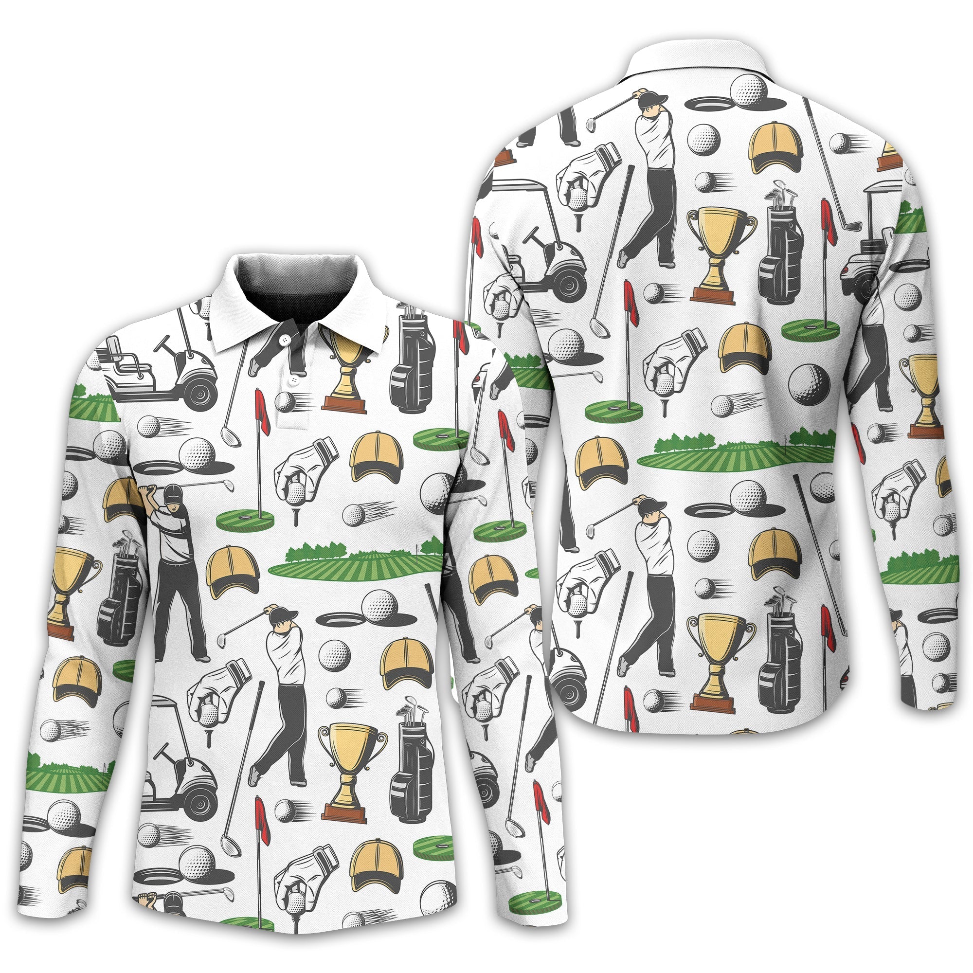 Equipment Men's Golf Polo ShirtFunny Golf Shirt, Gift For Golfers