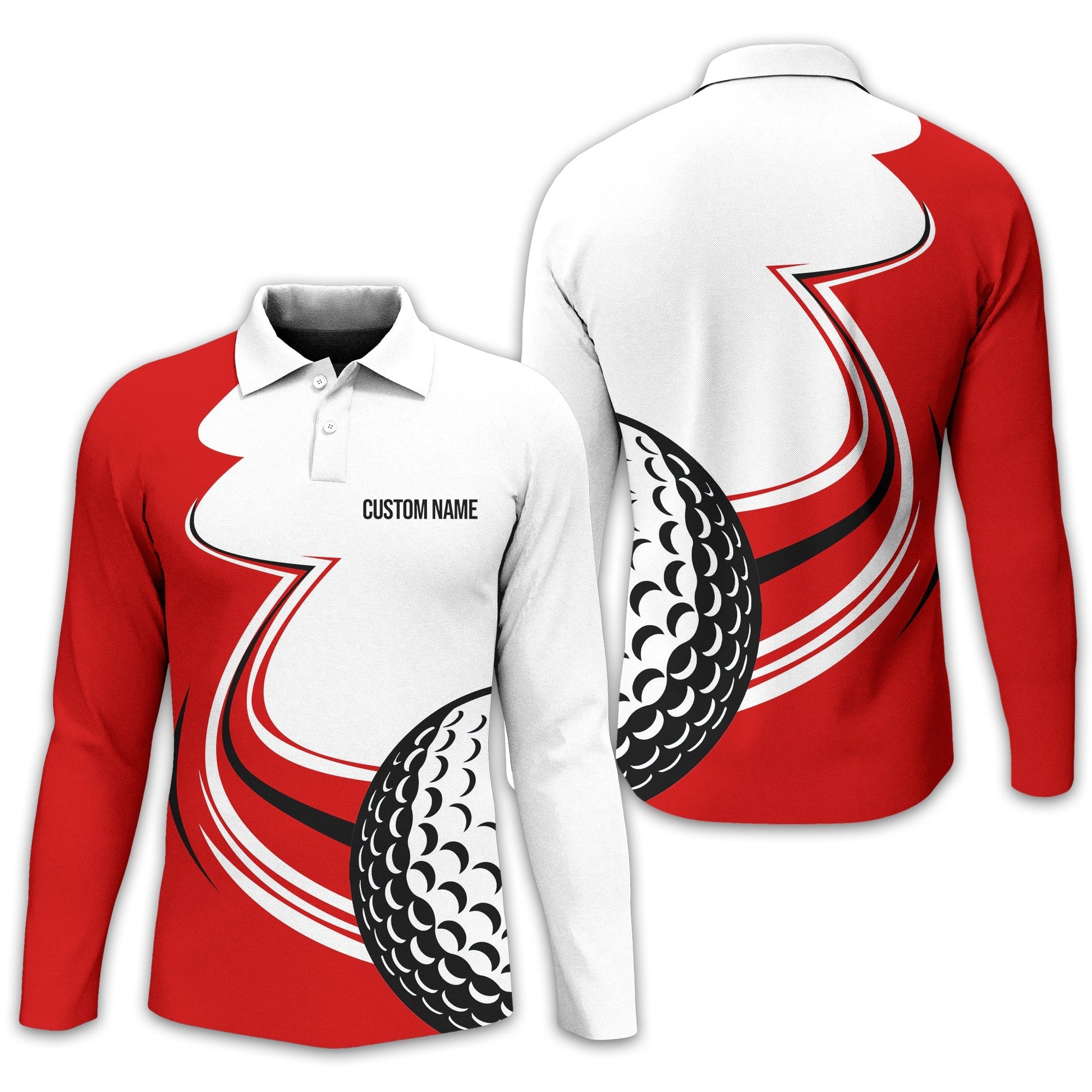 Personalized Golf Polo ShirtGolf Shirt For Men, Gift For Golfers