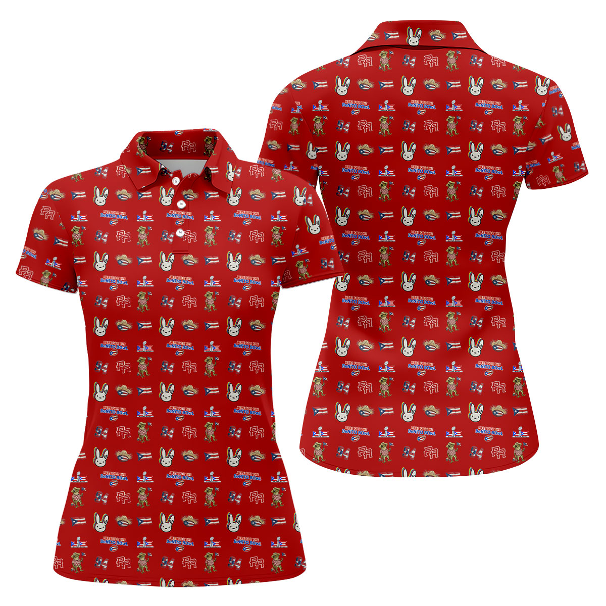 Here For The Benito Bowl Football Theme Red Polo Shirt Womens, American Football League Gift Ideas For Football Fans
