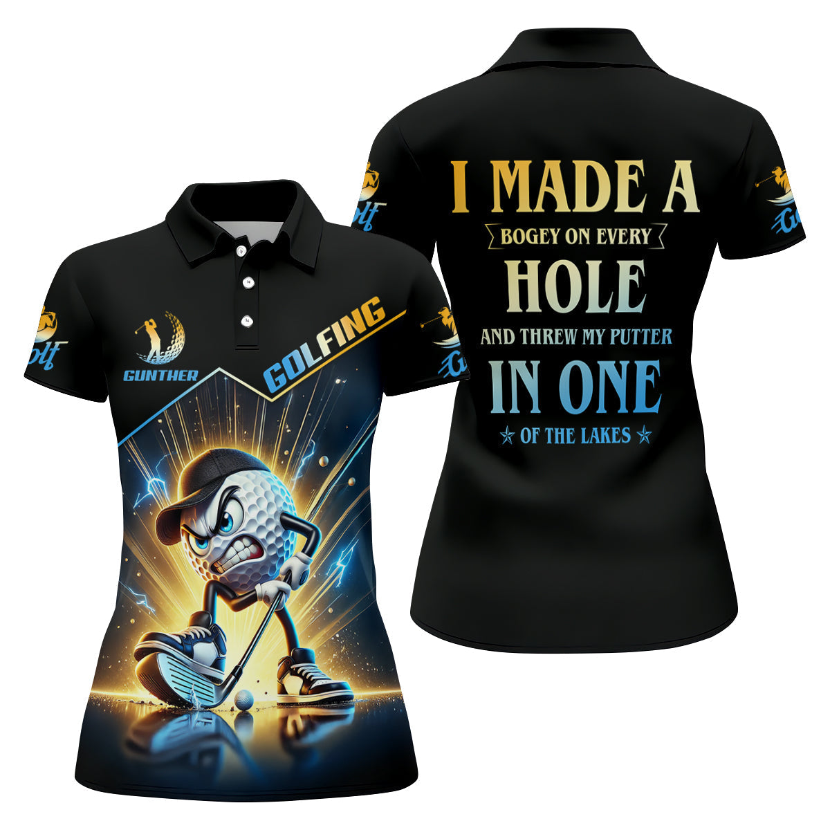 I Made A Bogey On Every Hole Fun Golf Shirt, Golf Shirt For Women, Ladies Golf Shirts