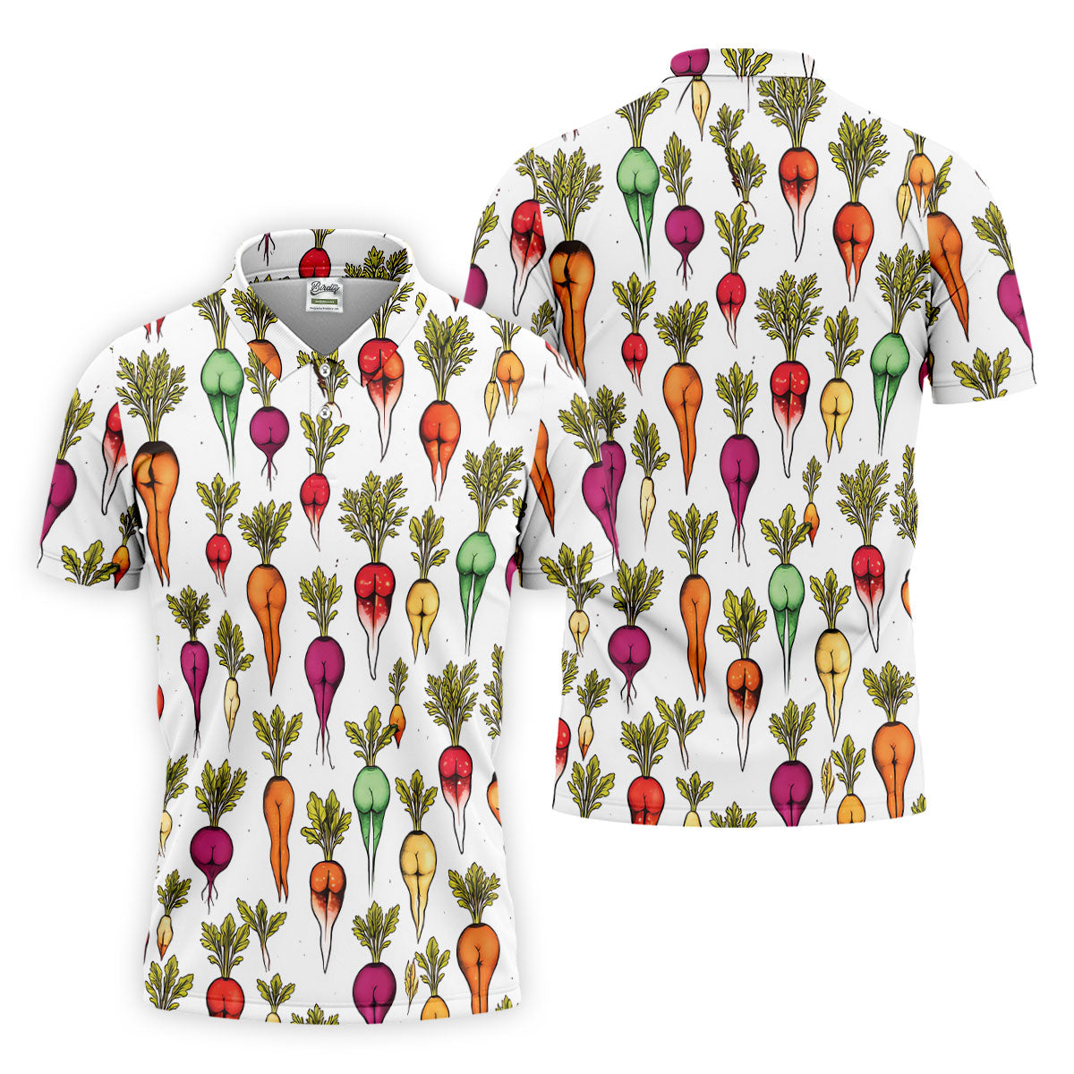 Dirty Funny Vegetable Adult Humor Golf Tops For Men, Golf Shirts For Men, Polo Shirt Men