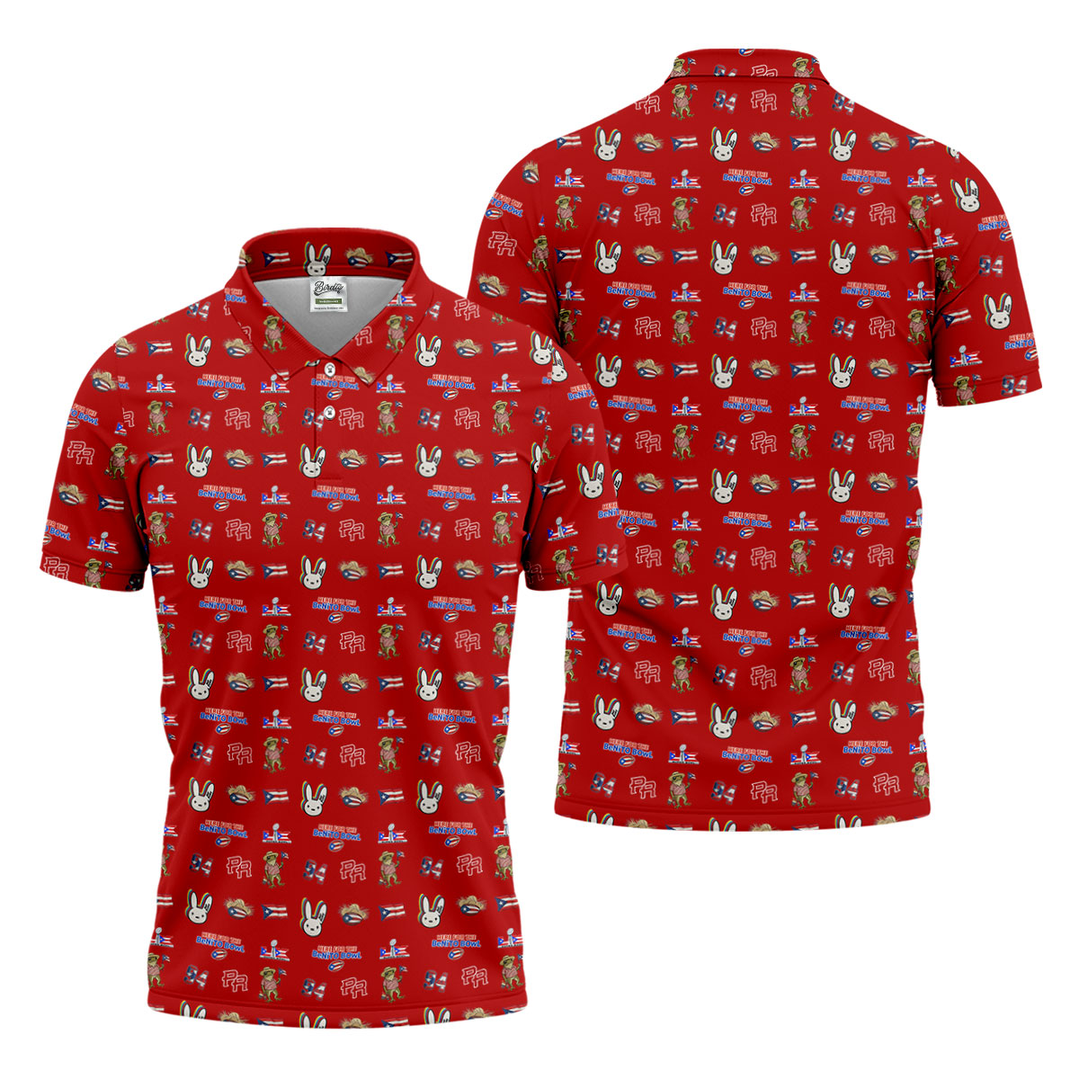Here For The Benito Bowl Football Theme Red Men Polo, American Football League Gift Ideas For Football Fans