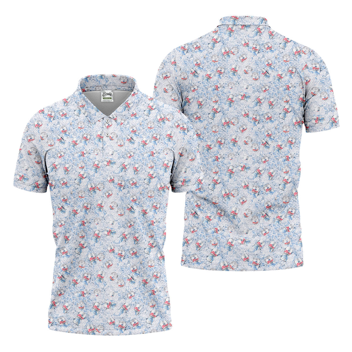 Fore Right Cold As Slice Golf And Beer Men's Funny Golf Shirts, Golf Shirts For Men