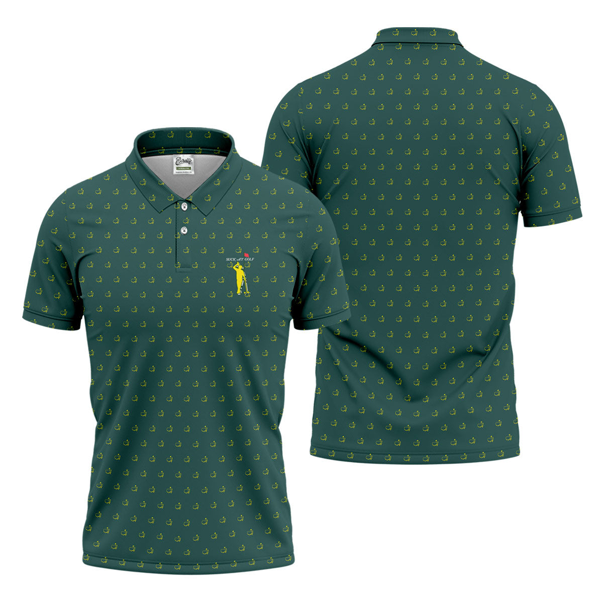 Suck At Golf Augusta Golf Tournament Golf Tops For Men, Men's Golf Shirt, Golf Gift For Men