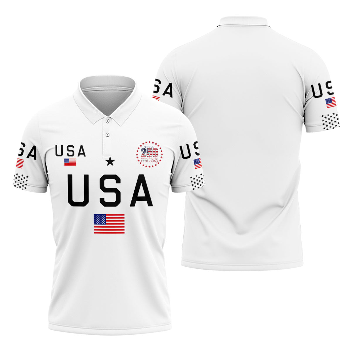 USA 250th Anniversary Hoodie, Independence Day Apparel, White Hooded Jumper 4th Of July Gift