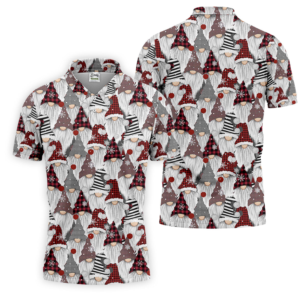 Casual Christmas Golf Tops For Men, Gift Christmas Golf Shirt Polos, Men Golf Apparel
