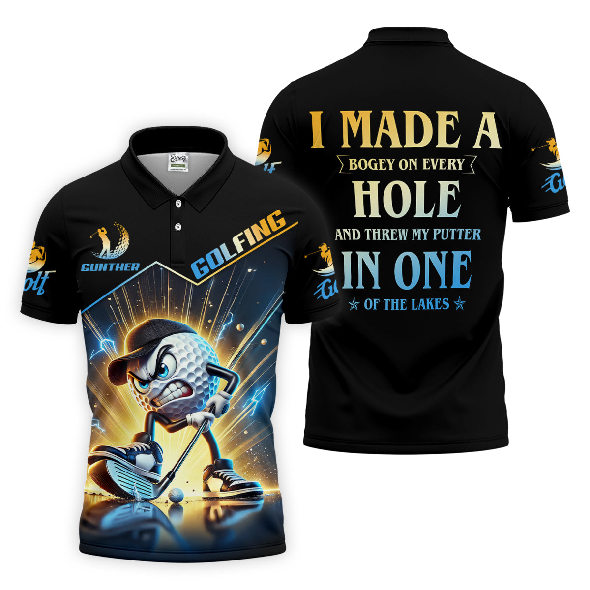 I Made A Bogey On Every Hole Fun Golf Shirt, Golf Shirts For Men, Polo ShirtFor Men, Golf Gift For Men