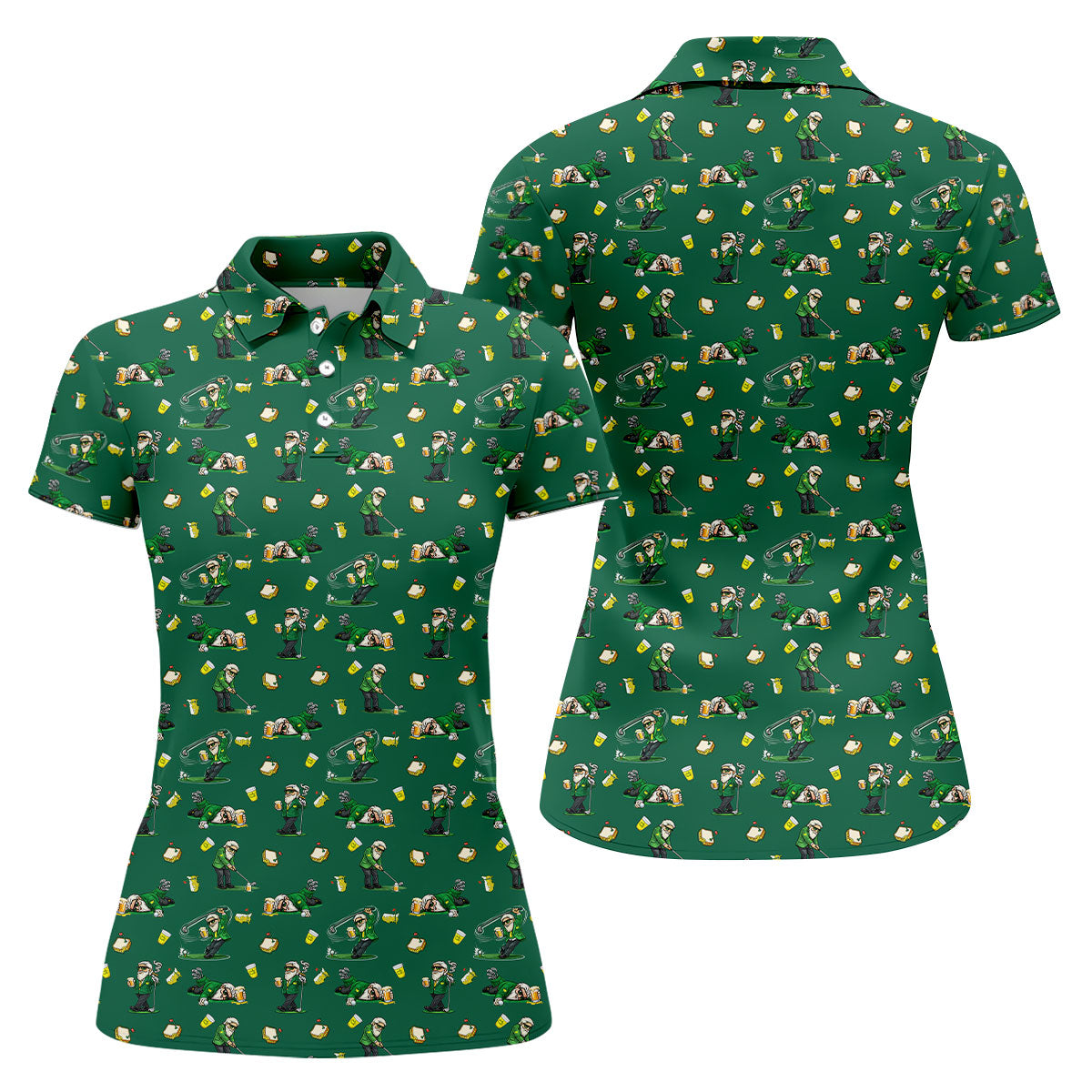 Funny Beer Pimento Cheese Golf Tournament Green Golf Shirt, Women Golf Top, Ladies Golf Shirts