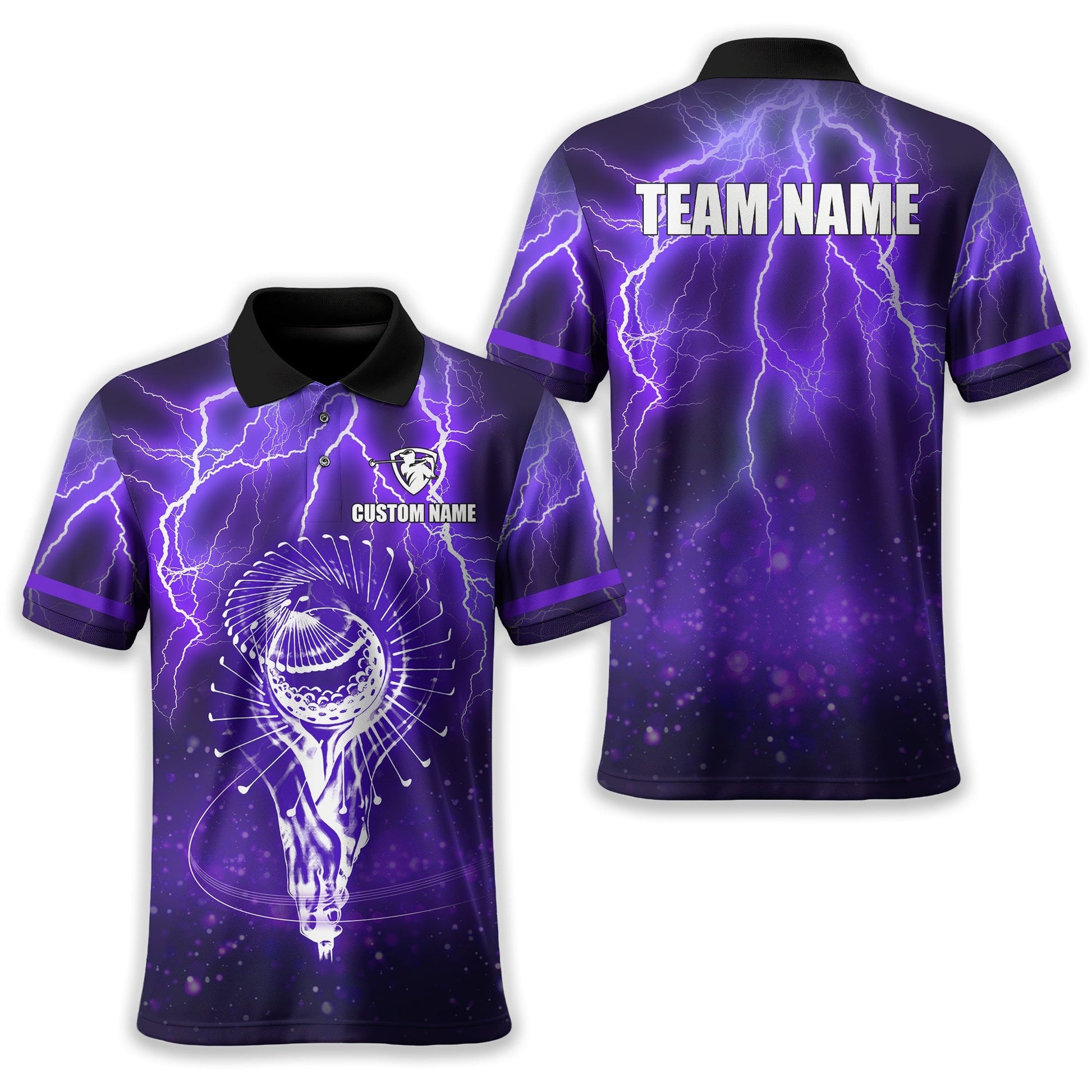 Custom Men's Golf Polo ShirtGolfing Apparel, Golf Shirt With Team Name, Gift For Golfers