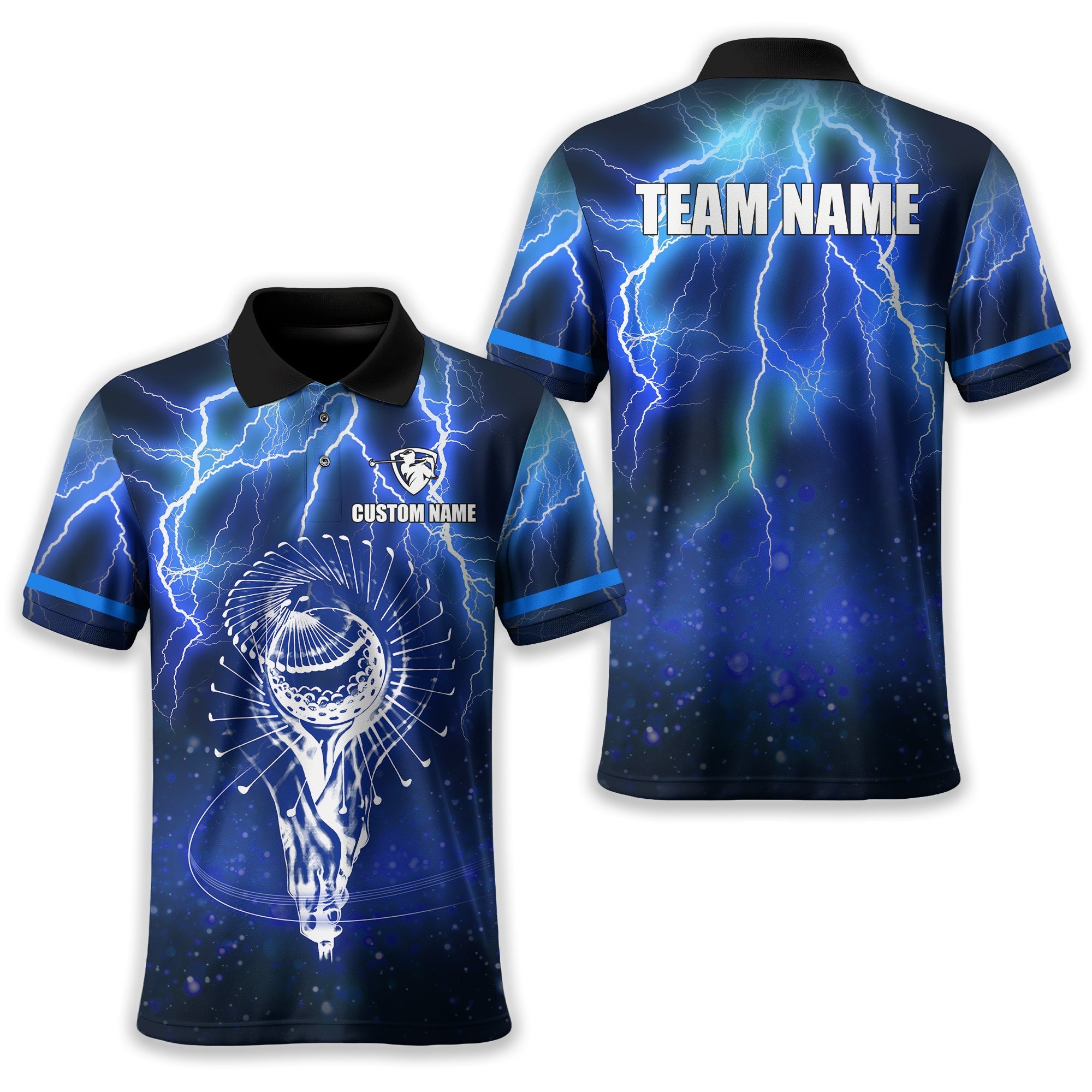 Custom Men's Golf Polo ShirtGolfing Apparel, Golf Shirt With Team Name, Gift For Golfers
