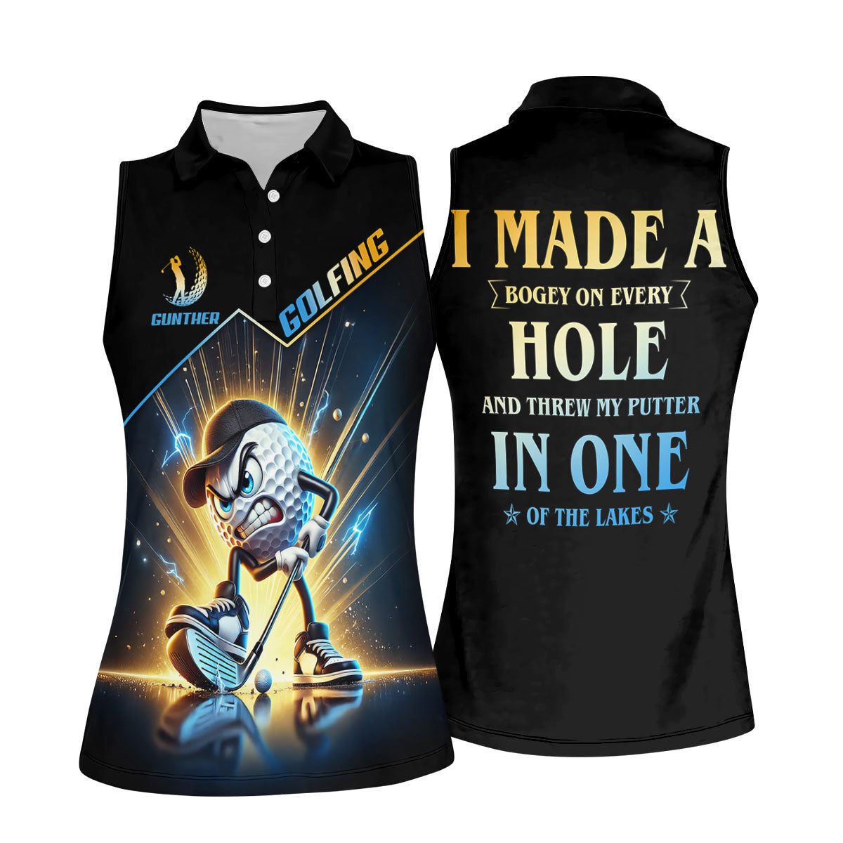 I Made A Bogey On Every Hole Fun Golf Shirt, Golf Shirt For Women, Ladies Golf Shirts