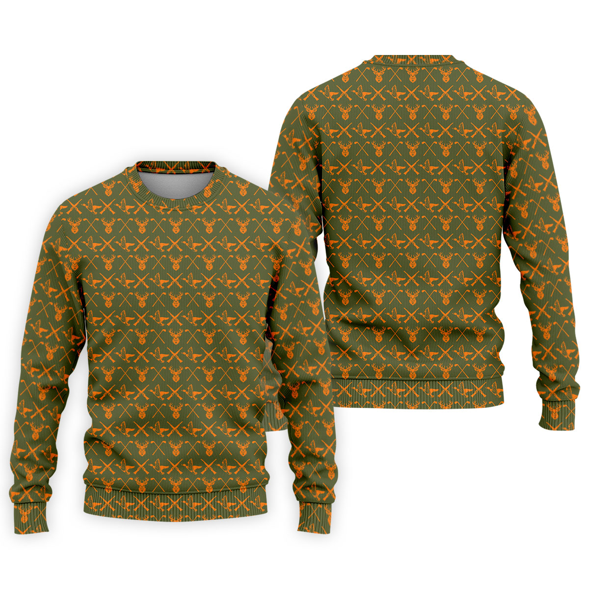 Duck And Deer Hunting Themed Golf Tops For Men, Golf Shirts For Men, Golf Gift For Dad
