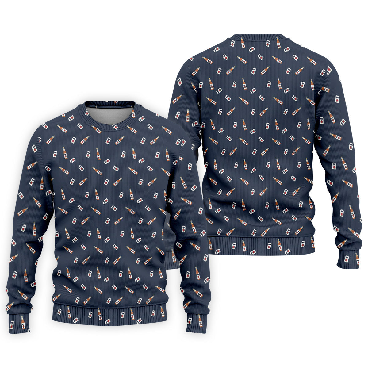 Beer Bottle Vs Can Seamless Pattern Golf Tops For Men, Golf And Beer Golf Shirts For Men