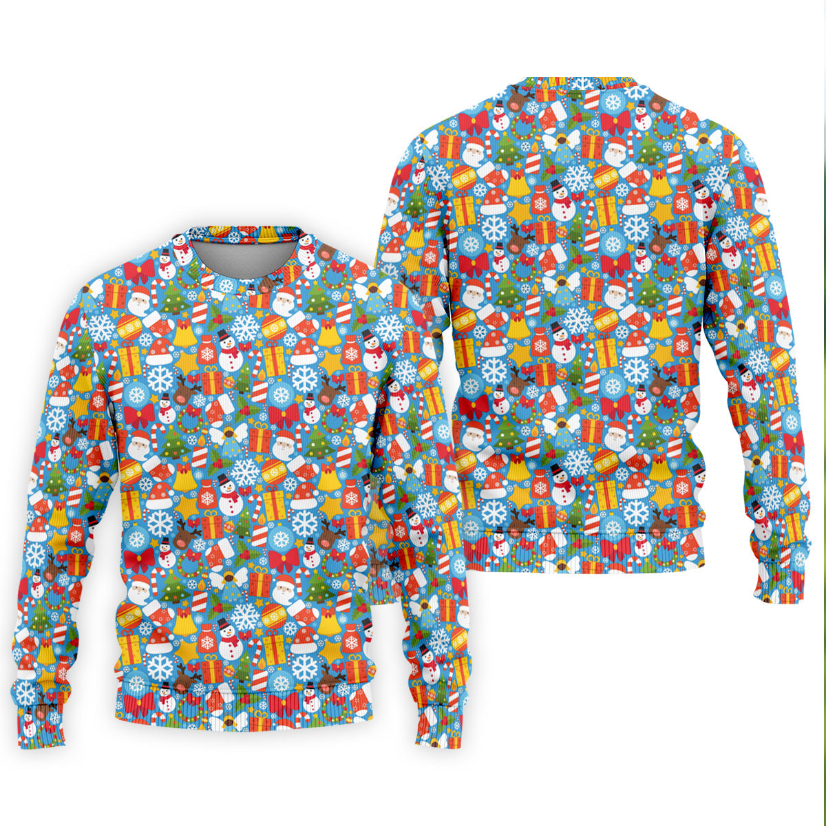 Festive Christmas Blue Golf Shirt, Christmas Golf Shirt, Polo ShirtFor Men, Golf Gift For Men, Golfing Apparel