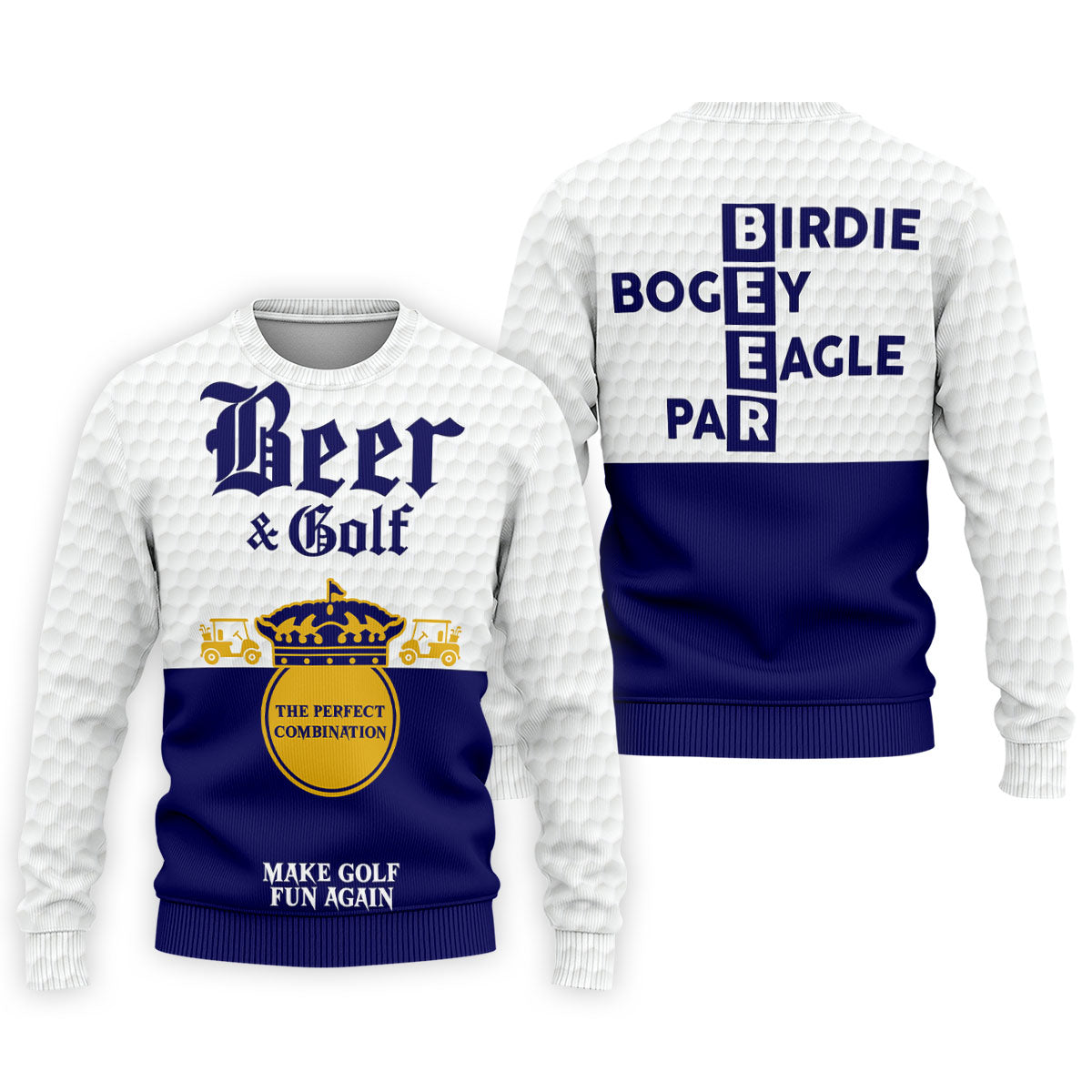 Beer And Golf The Perfect Combination Golf Tops For Men, Golf Shirts For Men, Polo Shirtor Men