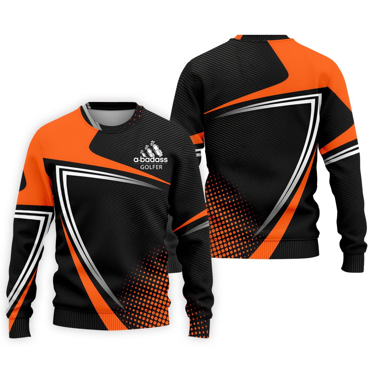 A Badass Golfer LGBT Support Golf Tops For Men, Gay Pride Month Celebrate Golf Shirts For Men