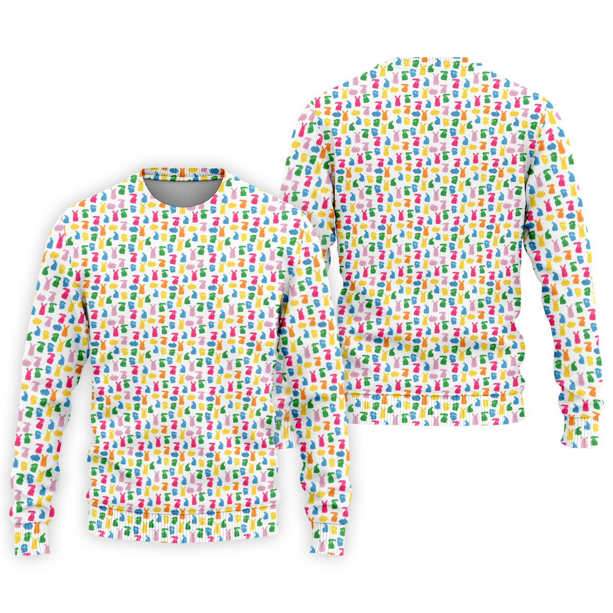 Bunny Hops Seamless Pattern Easter Golf Shirt, Golf Shirts For Men, Men's Funny Golf Shirts, Polo Shirt Men