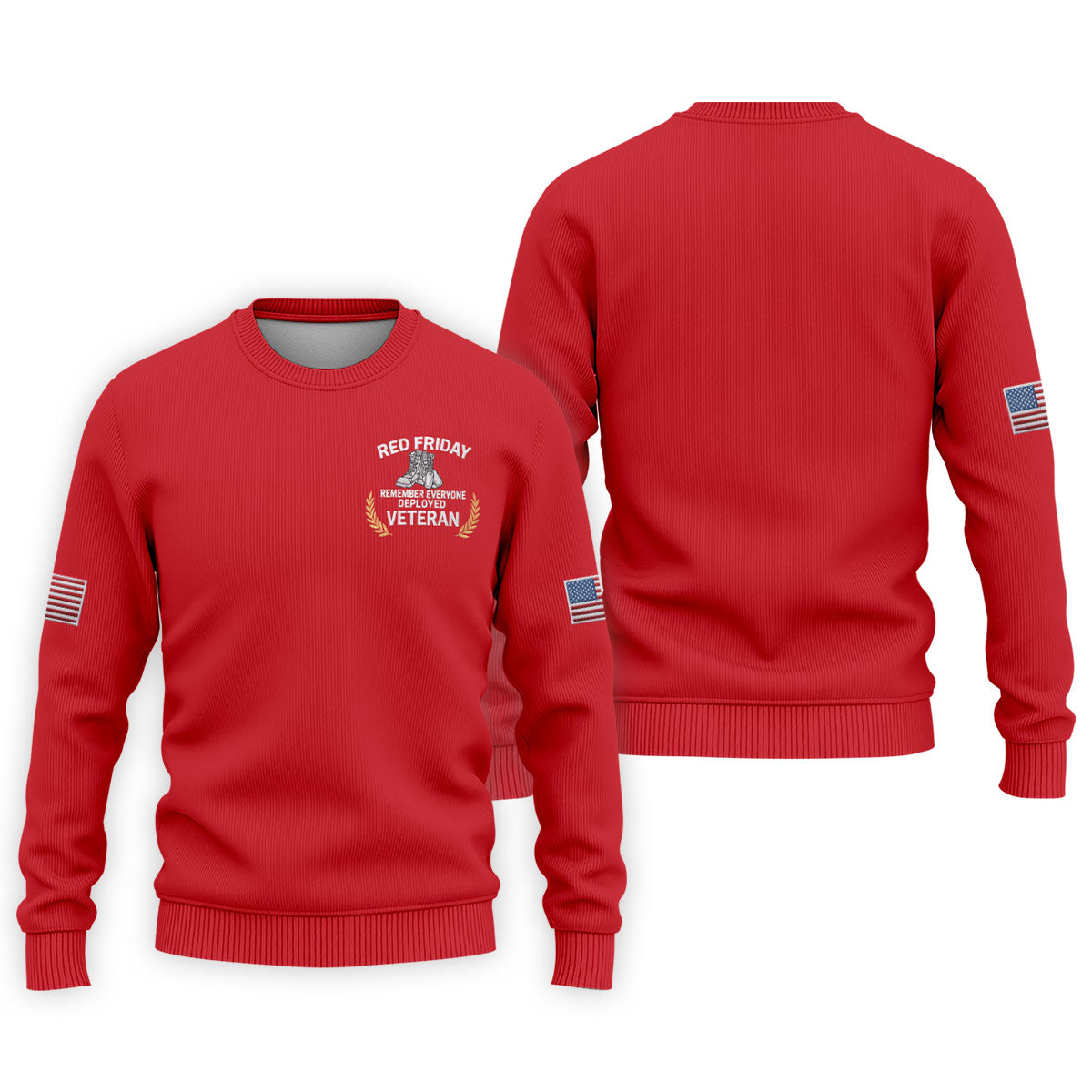 Red Friday Veteran Memorial 250 Years Golf Tops For Men, Patriotic Father's Day Golf Shirt