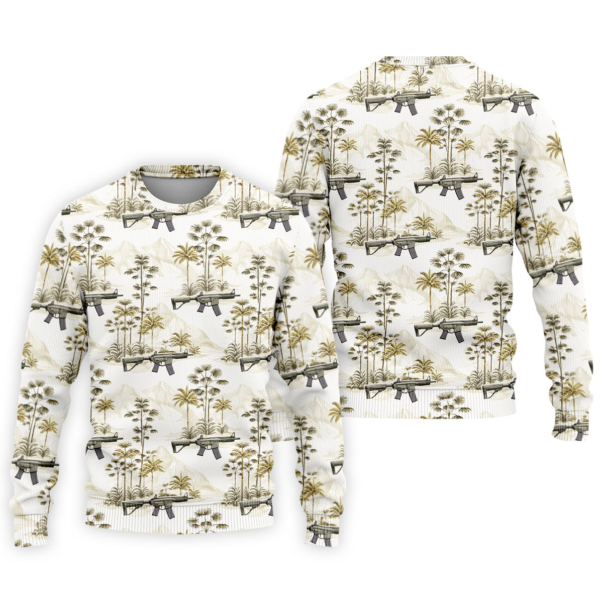 Military Theme Hawaiian Golf Shirt, Cool Golf Shirt, Golf Shirts For Men, Golf Gift For Men