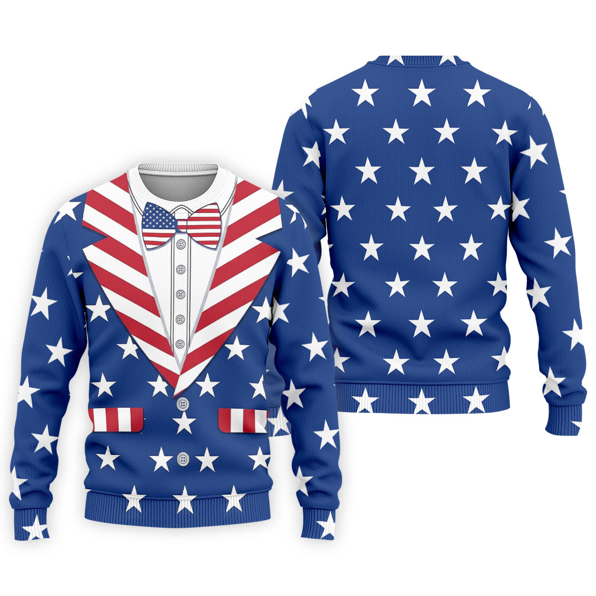 US Flag Costume Patriotic 4th Of July Golf Shirt, 250th Anniversary Polo Shirt Men