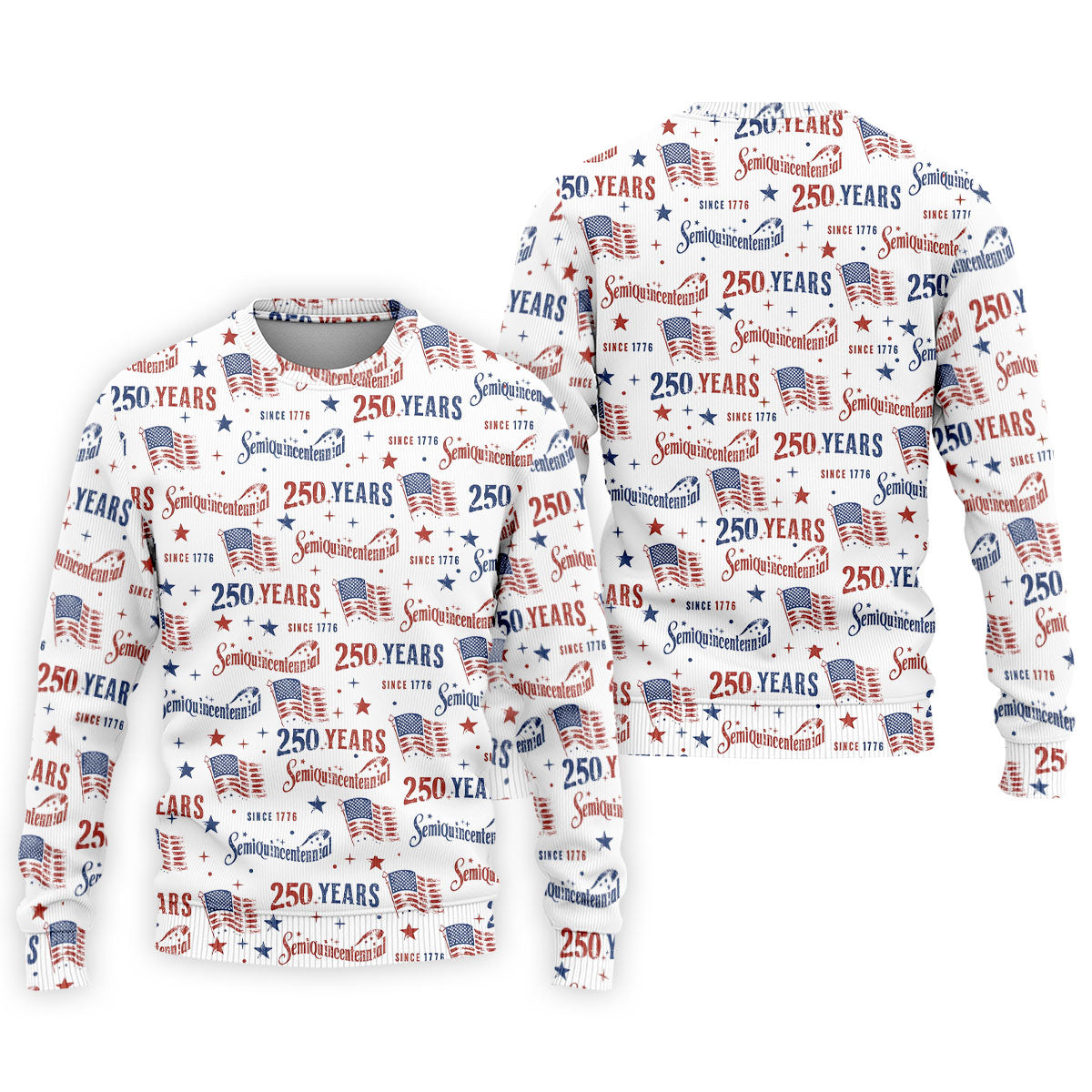 Semiquincentennial 250 Years Since 1776 Golf Tops For Men, 4th Of July Patriotic Golf Shirts For Men