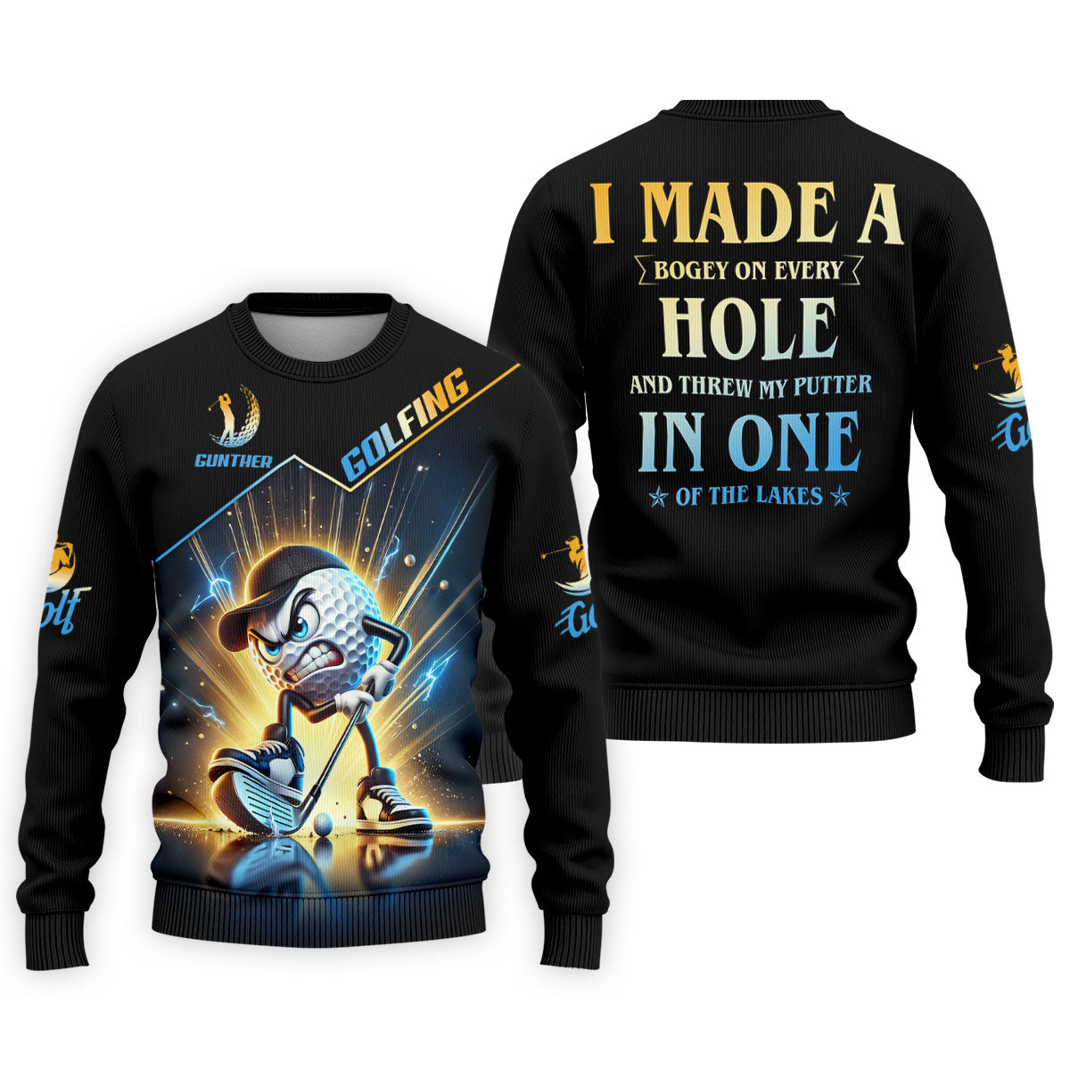I Made A Bogey On Every Hole Fun Golf Shirt, Golf Shirts For Men, Polo ShirtFor Men, Golf Gift For Men