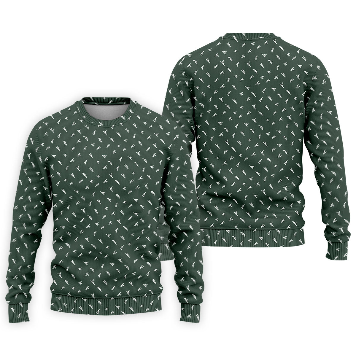 Naughty Position Dark Green Fun Golf Shirts For Men, Valentines Golf Gift, Polo ShirtFor Men, Golf Gift For Men