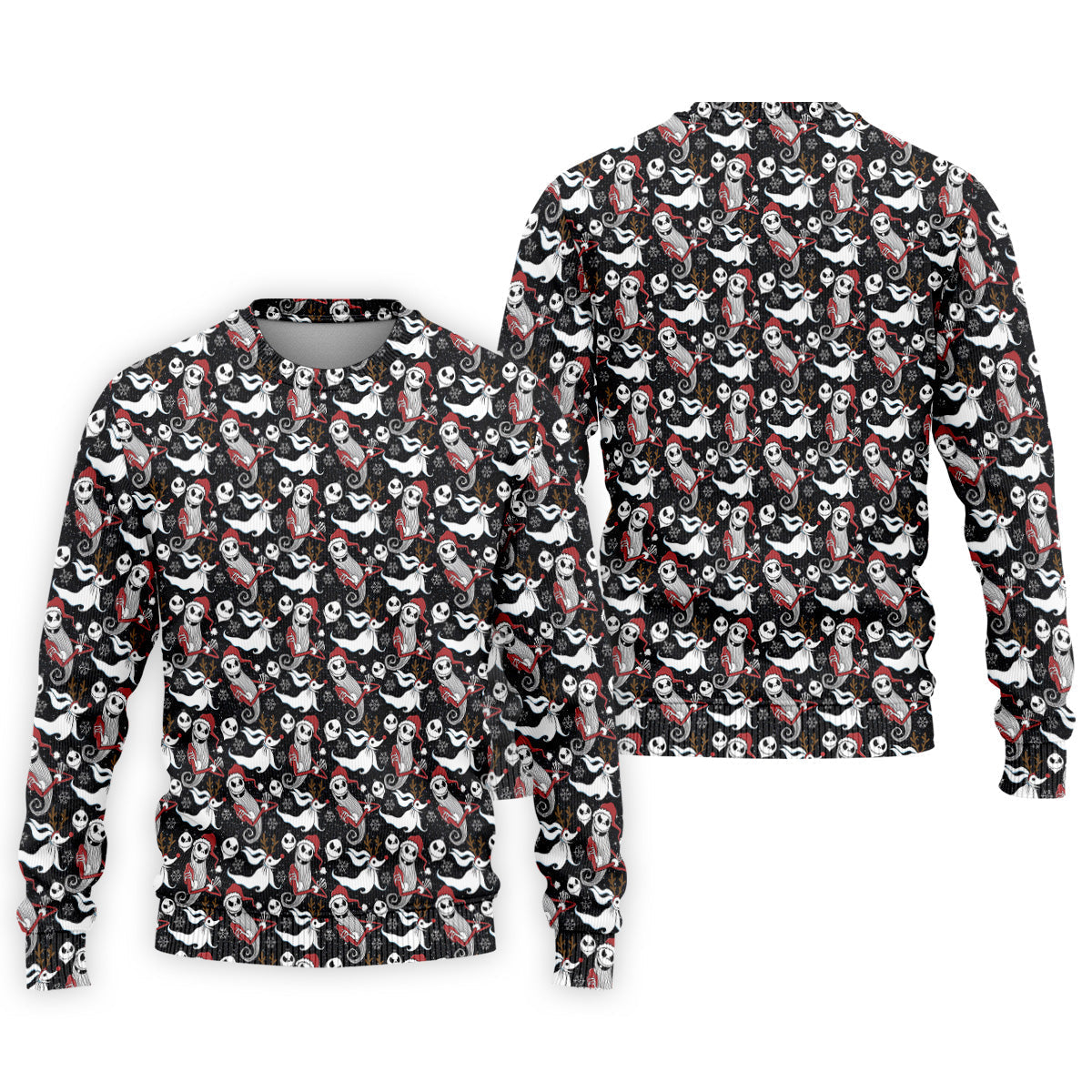 Horror Christmas Black Golf Shirt, Christmas Golf Shirt, Polo ShirtFor Men, Golf Gift For Men
