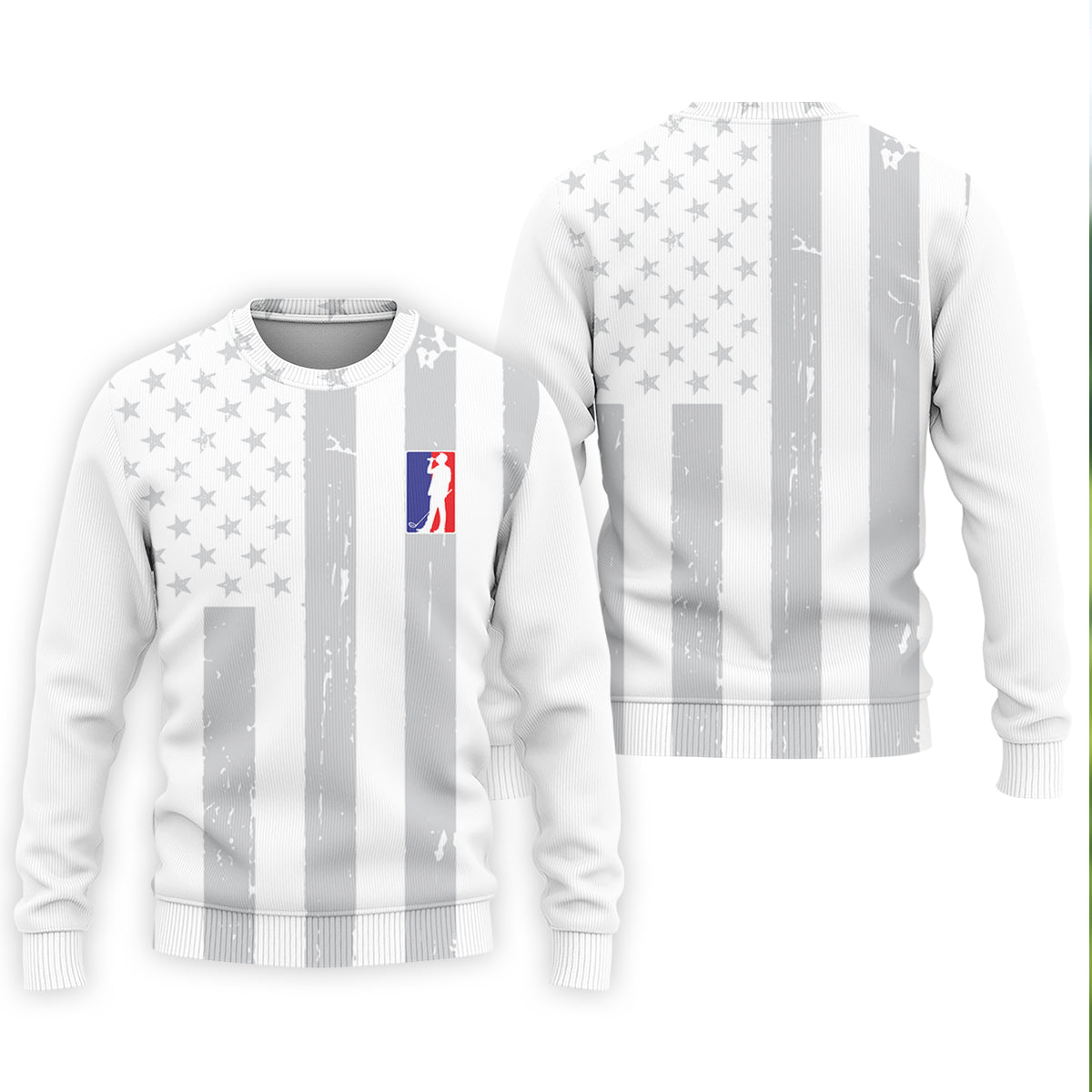 The Game Of Golf American Flag Patriot Golf Tops For Men, Polo ShirtFor Men, Golf Shirts For Men