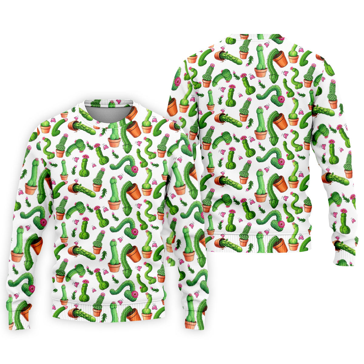 Funny Cactus Adult Humor Mens Golf Shirts, Polo ShirtFor Men, Valentines Golf Gift, Golf Gift For Men