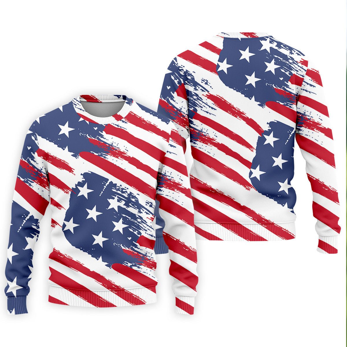 Distressed America Flag Pattern Golf Tops For Men, 250th Anniversary Golf Shirts For Men, Polo ShirtFor Men
