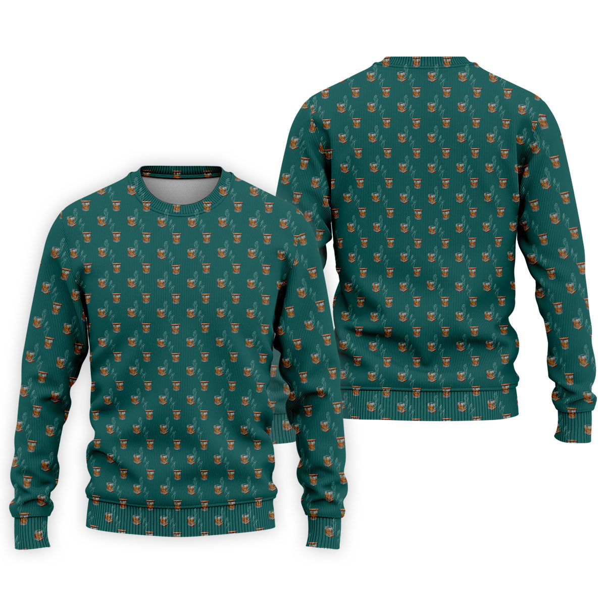 Smoke Whiskey Green Golf Shirt, Golf Whiskey Polo ShirtFor Men, Golf Shirts For Men