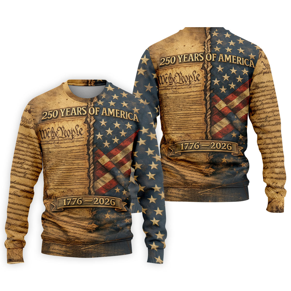 We The People 250 Years Of America 1776-2026 4th Of July Golf Shirt, Retro Golf Shirt, Golf Shirts For Men
