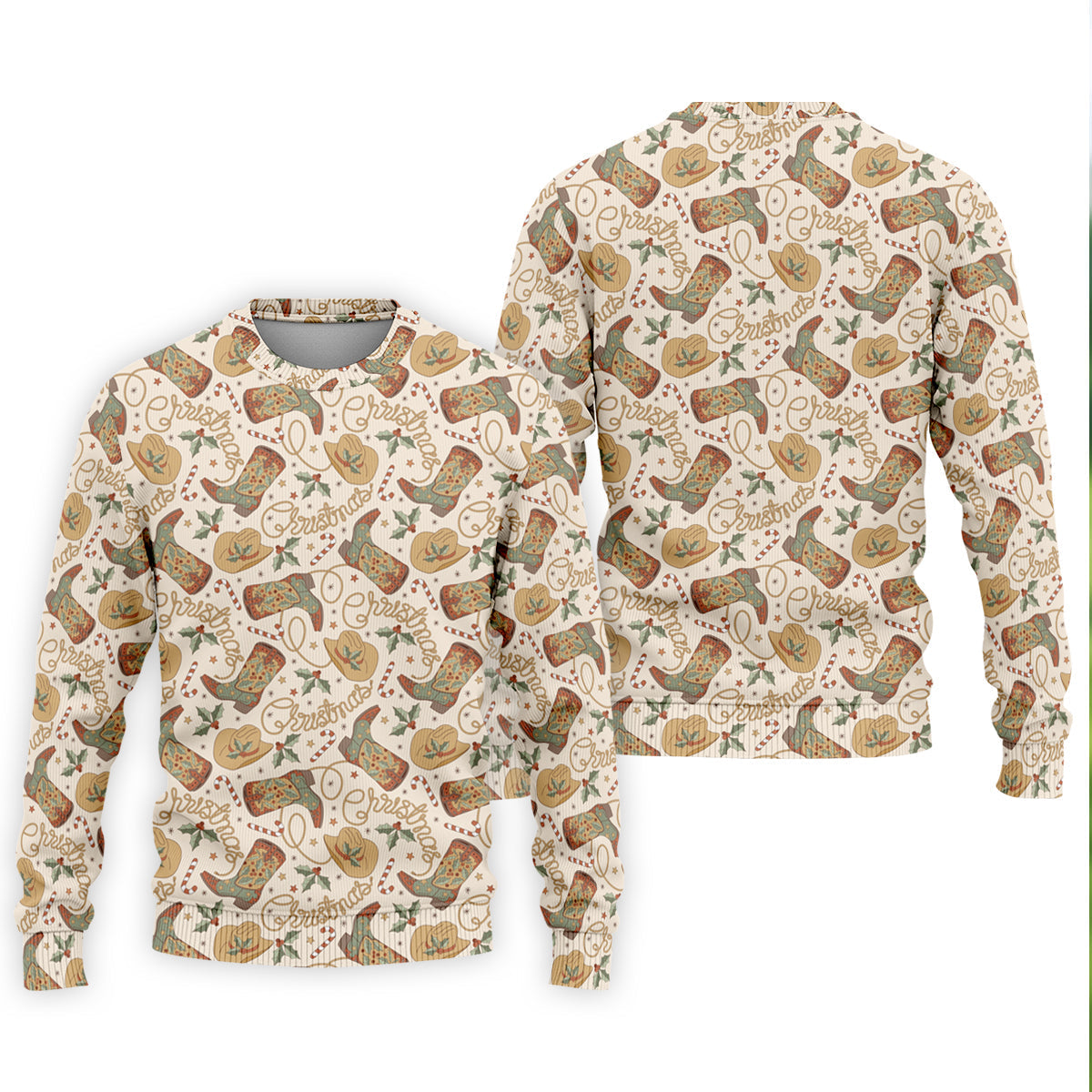 Western Christmas Golf Tops For Men, Christmas Golf Shirt, Polo ShirtFor Men, Golf Gift For Men