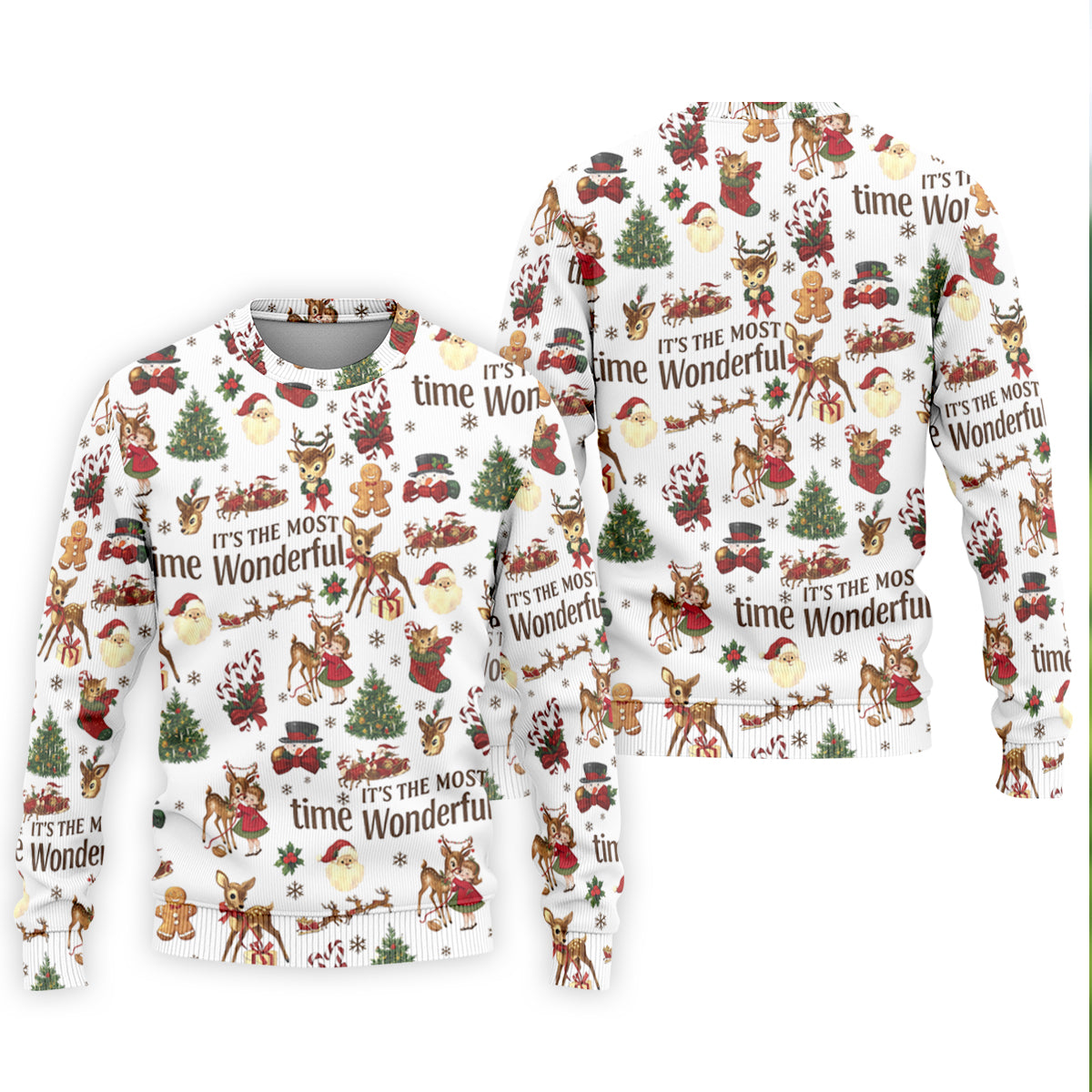 It's The Most Wonderful Time Christmas Golf Shirt, Cute Golf Outfit, Polo ShirtFor Men, Golf Gift For Men