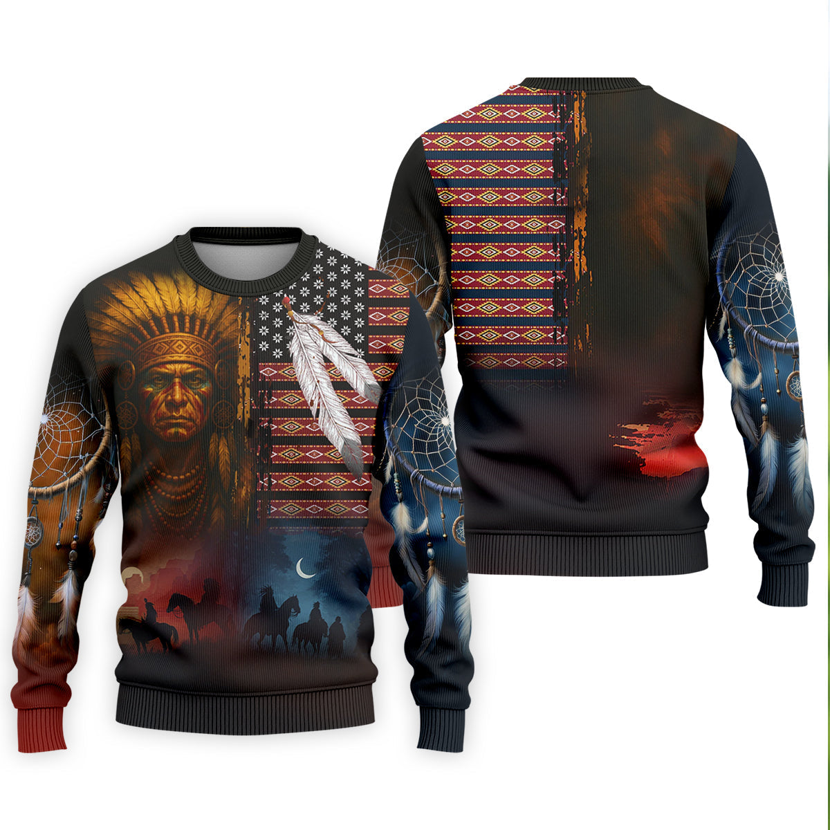 Native Heritage Red & Blue Golf Tops For Men, Native American Ancestry Polo Shirtor Men, Indigenous Peoples Month