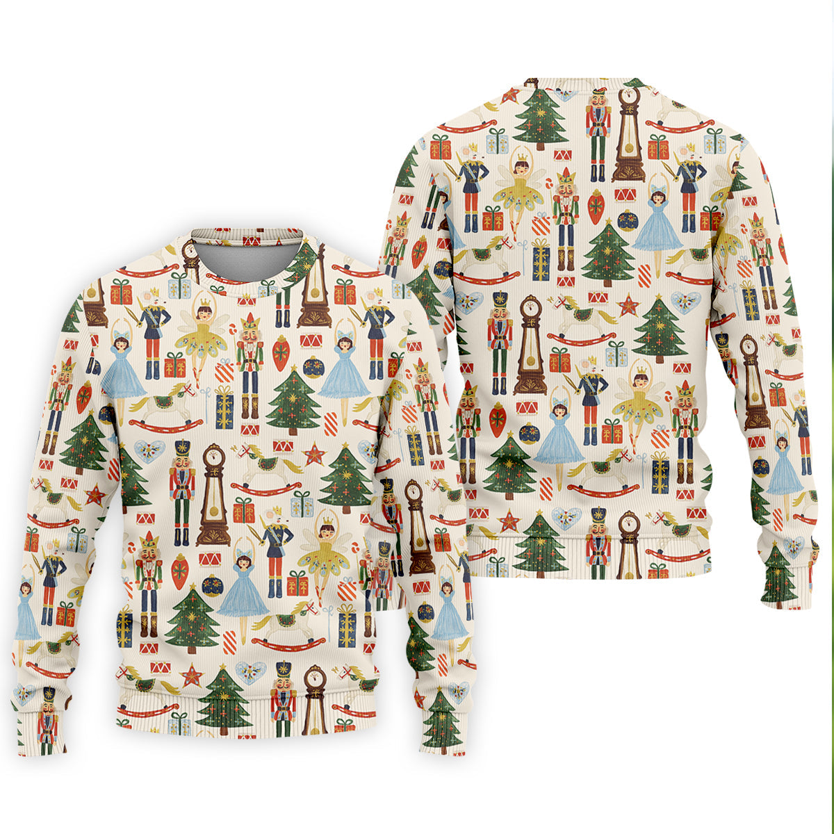 Vintage Nutcracker Christmas Golf Shirt, Men's Golf Polo Shirte Golf Outfit, Golf Gift For Men