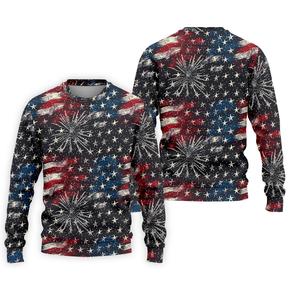 Patriotic American Flag Distressed Color 4th Of July Golf Shirts For Men, 250th Anniversary Polo ShirtFor Men