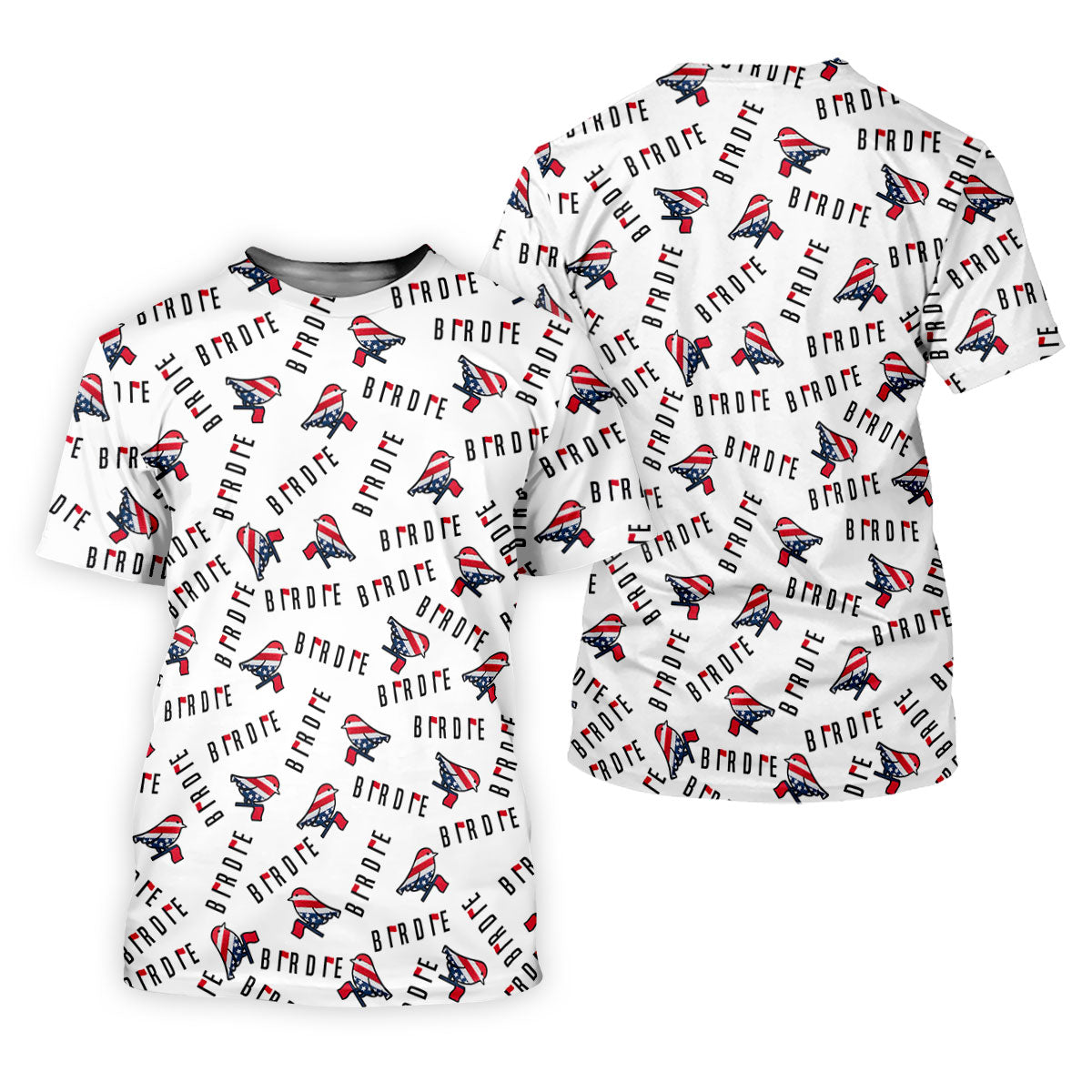 American Flag Pattern Patriotic 4th Of July Golf Tops For Men, 250th Anniversary Golf Shirts For Men