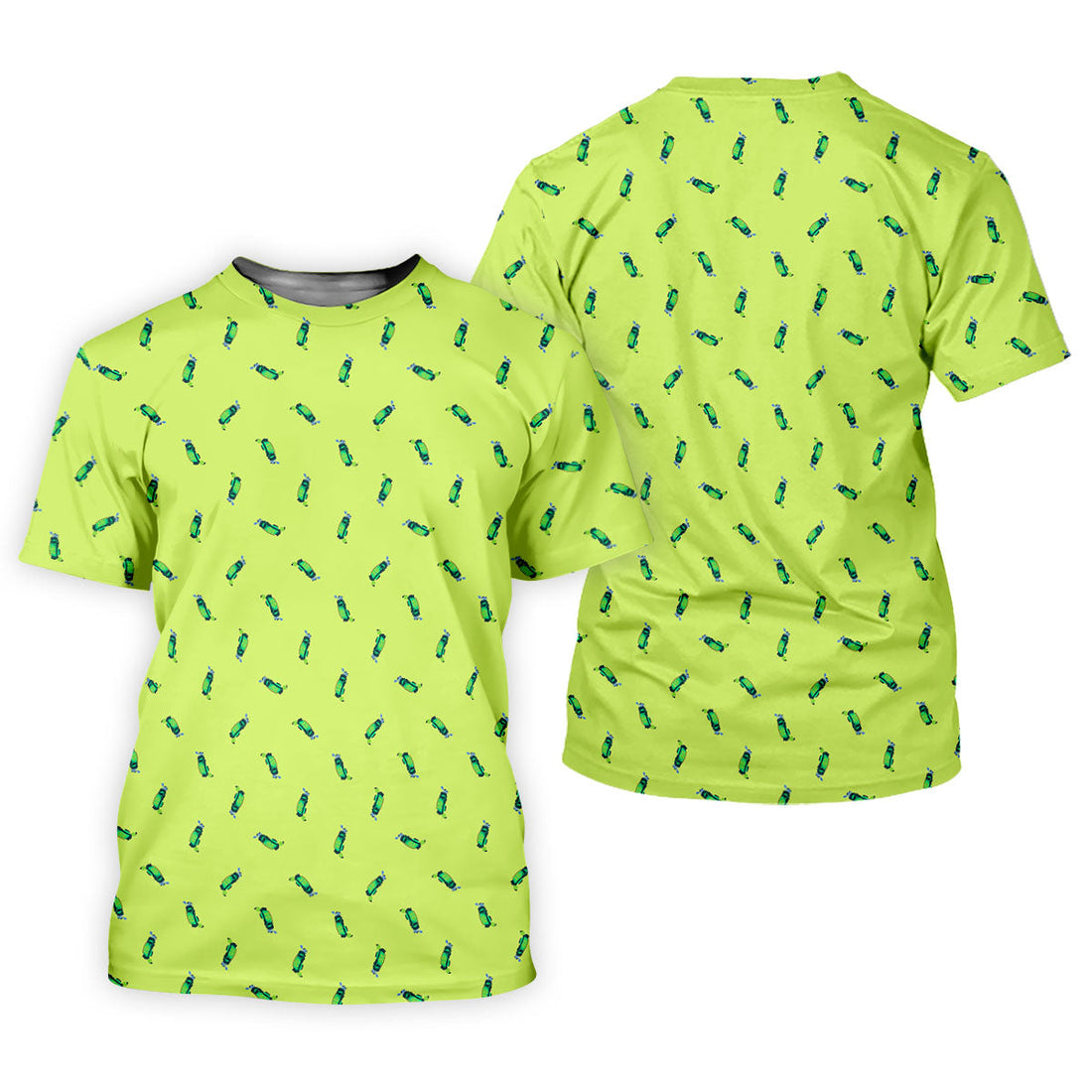 The Best Dad By Par Doodle Pattern Father's Day Golf Shirt, Golf Gift For Dad