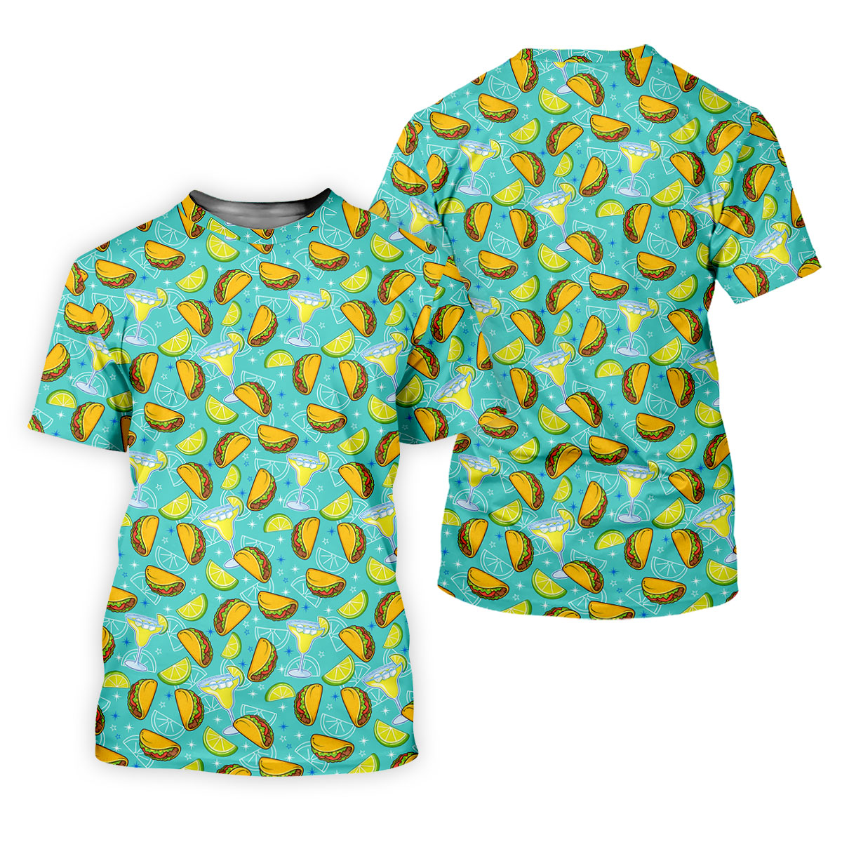 Cocktail Margarita Taco Men's Polo Shirtinco De Mayo Celebration Fiesta Golf Shirt For Men