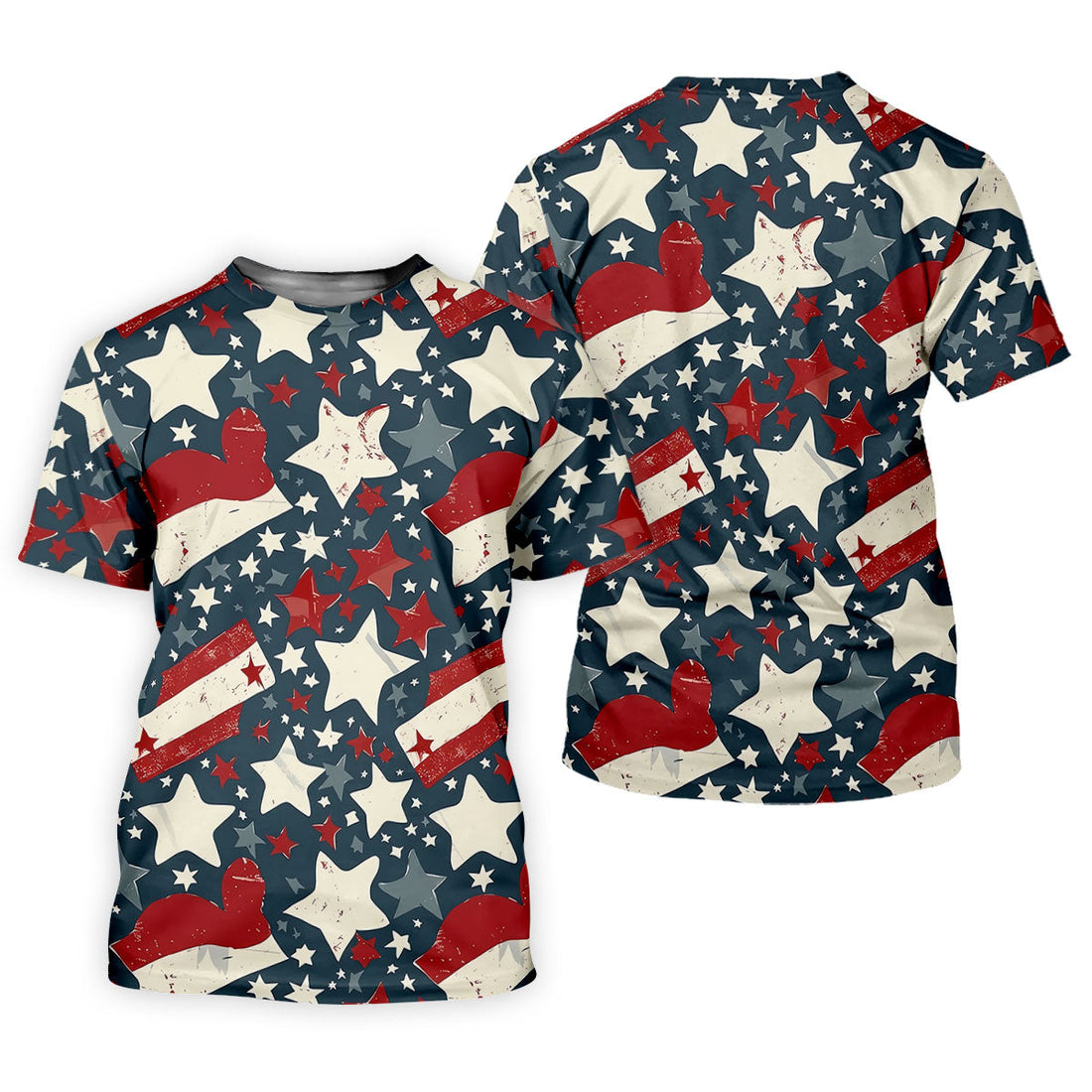 Distressed Texas Flag Golf Shirt, 250 Years Patriotic 4th Of July Golf Shirts For Men